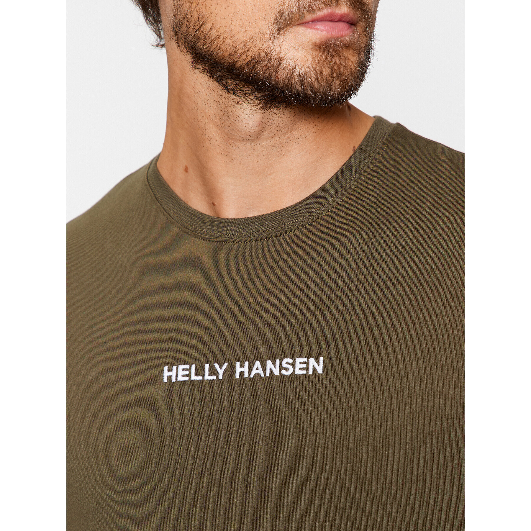 Helly Hansen Тишърт Core Graphic 53936 Зелен Regular Fit - Pepit.bg