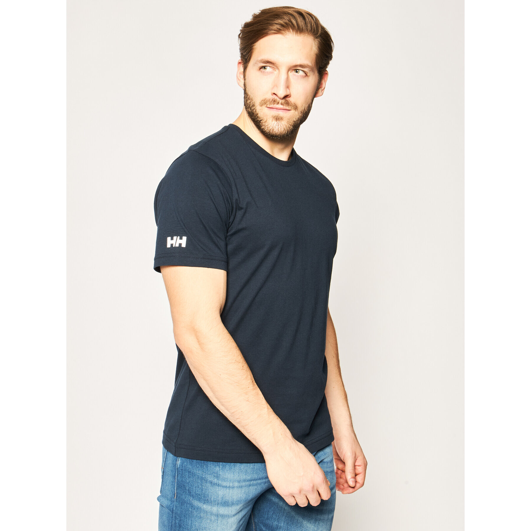 Helly Hansen Тишърт Crew 33995 Тъмносин Regular Fit - Pepit.bg