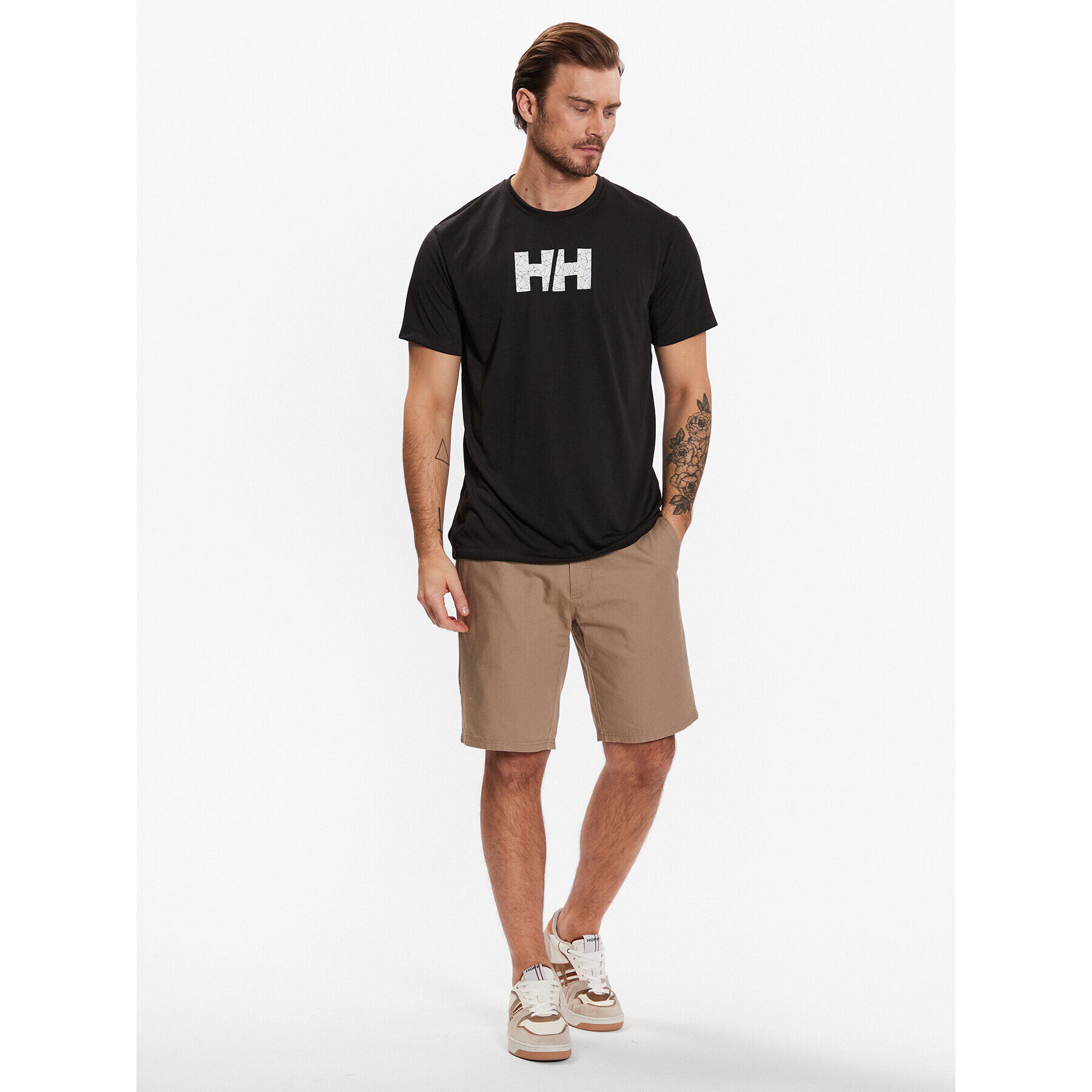 Helly Hansen Тишърт Fast 53975 Черен Regular Fit - Pepit.bg