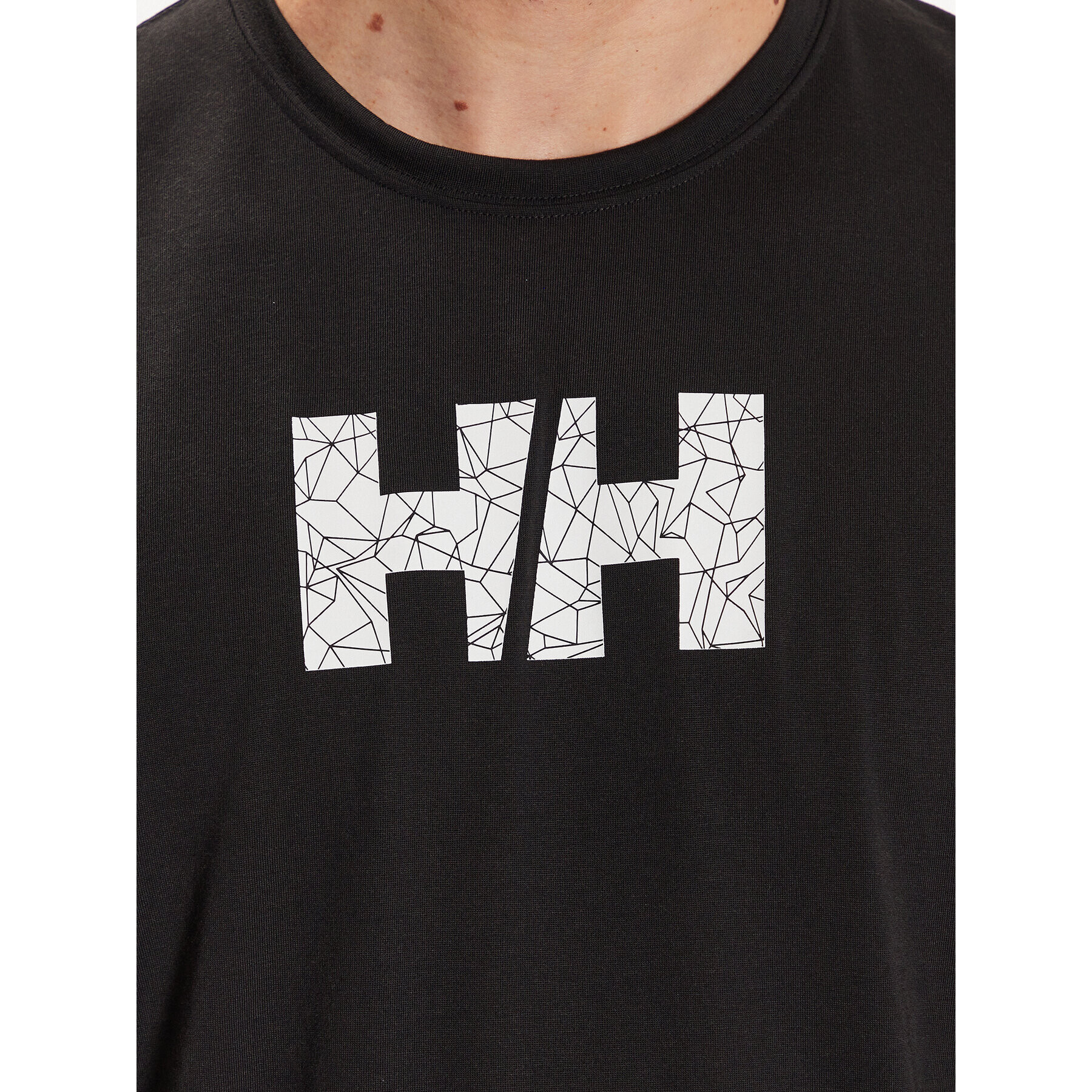 Helly Hansen Тишърт Fast 53975 Черен Regular Fit - Pepit.bg