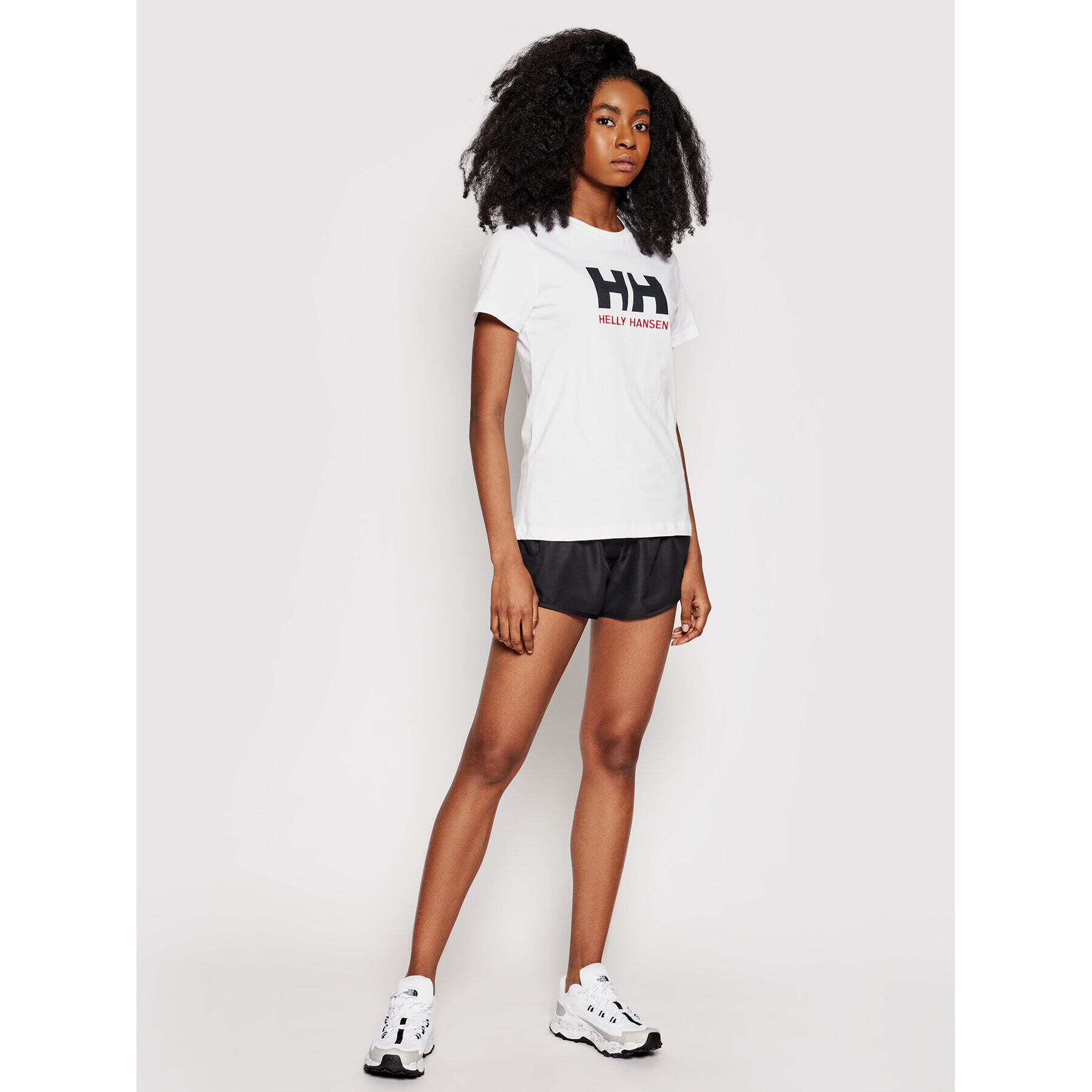 Helly Hansen Тишърт Logo 34112 Бял Classic Fit - Pepit.bg