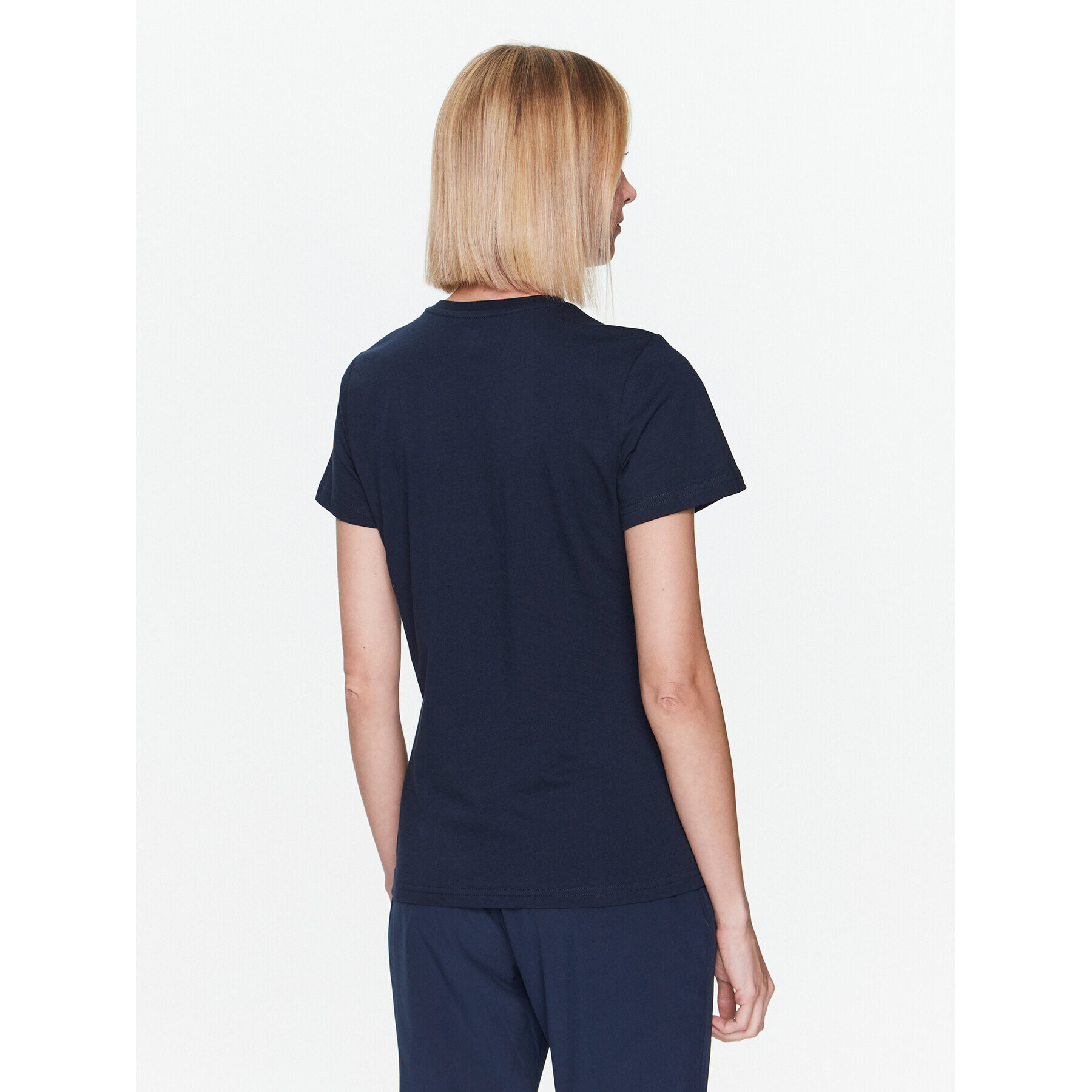 Helly Hansen Тишърт Logo 34112 Тъмносин Regular Fit - Pepit.bg