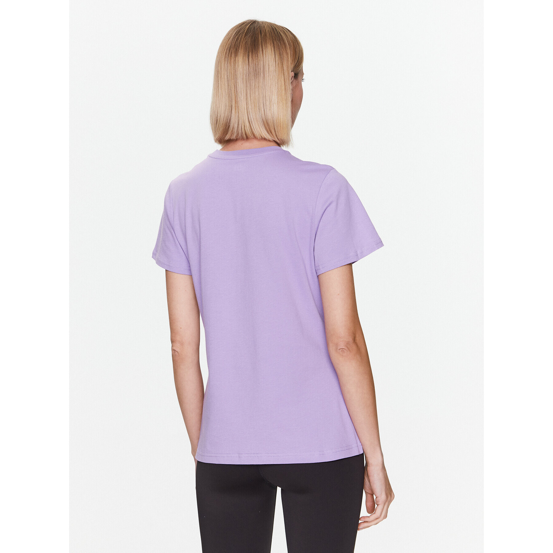 Helly Hansen Тишърт Logo 34112 Виолетов Regular Fit - Pepit.bg