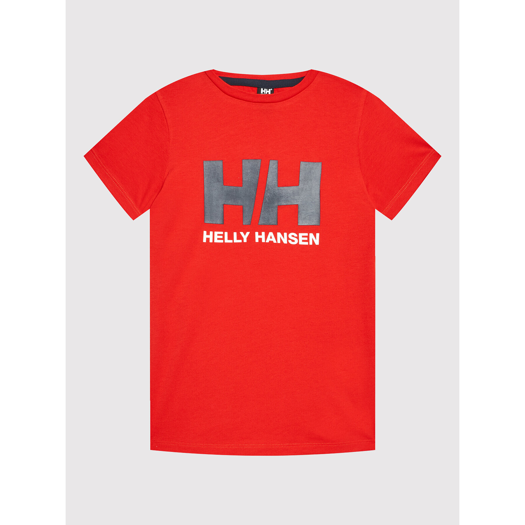 Helly Hansen Тишърт Logo 41709 Червен Regular Fit - Pepit.bg