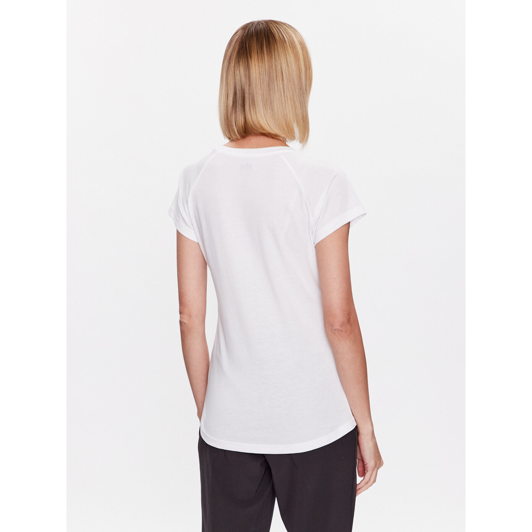 Helly Hansen Тишърт Nord Graphic 62985 Бял Regular Fit - Pepit.bg
