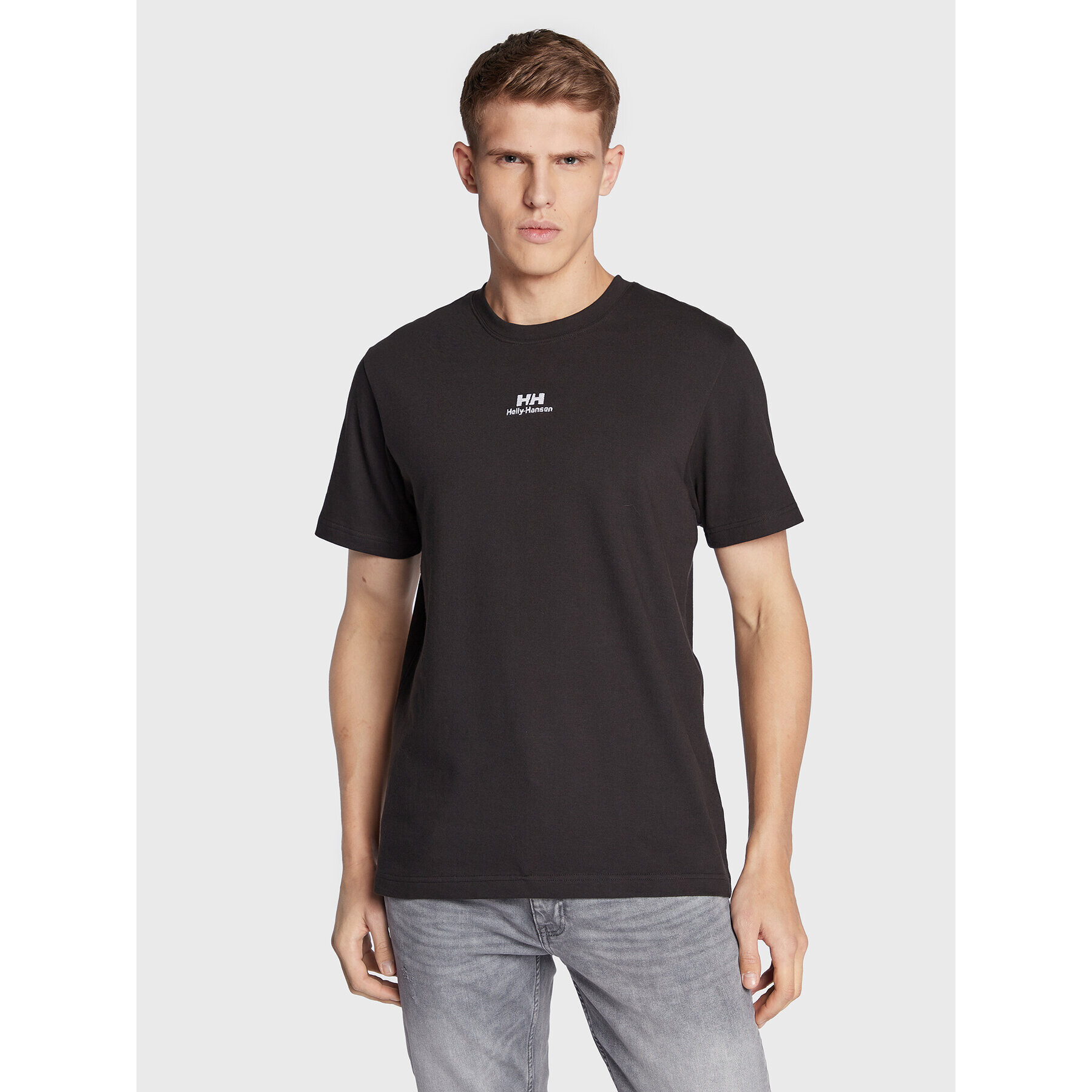 Helly Hansen Тишърт Patch 53391 Черен Regular Fit - Pepit.bg