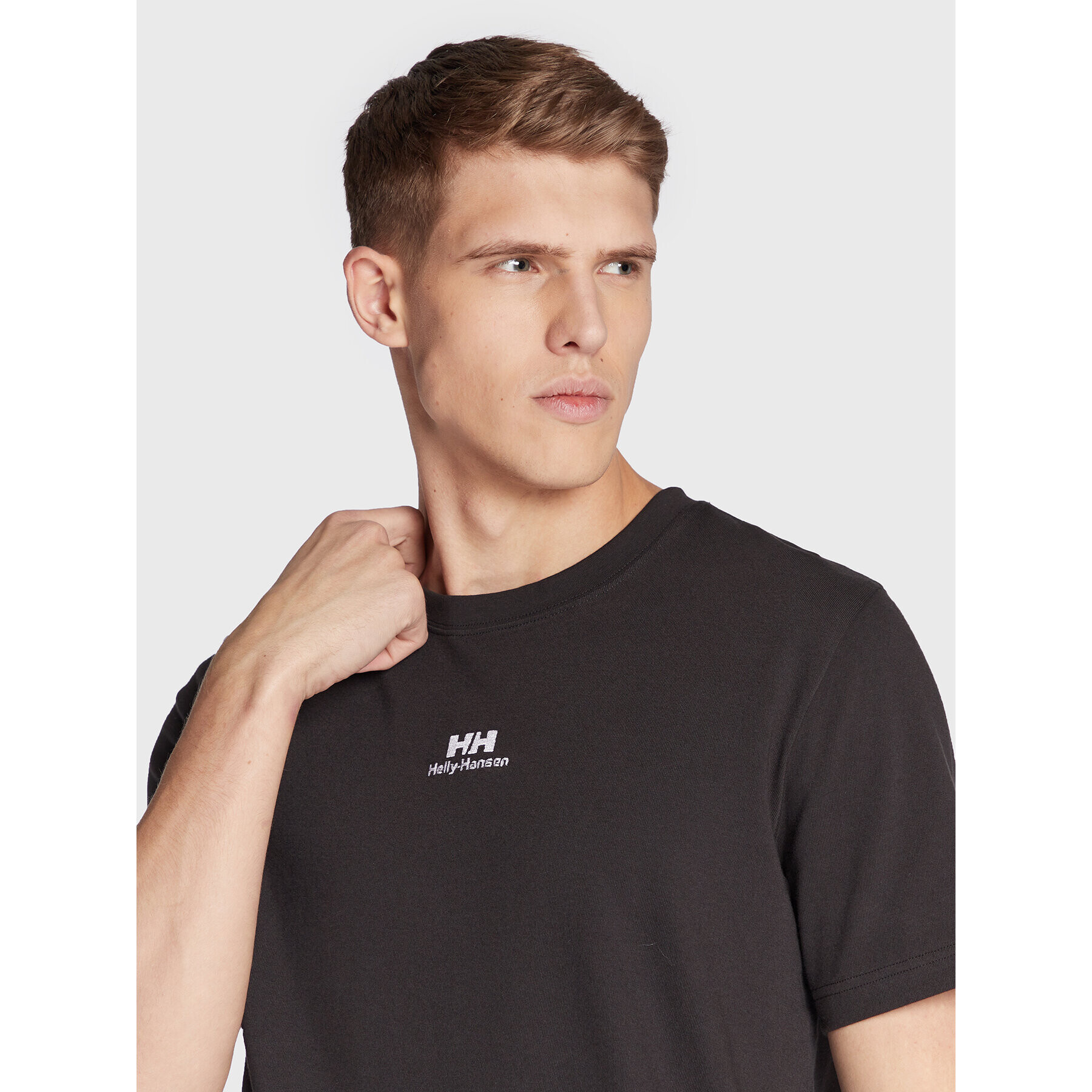 Helly Hansen Тишърт Patch 53391 Черен Regular Fit - Pepit.bg