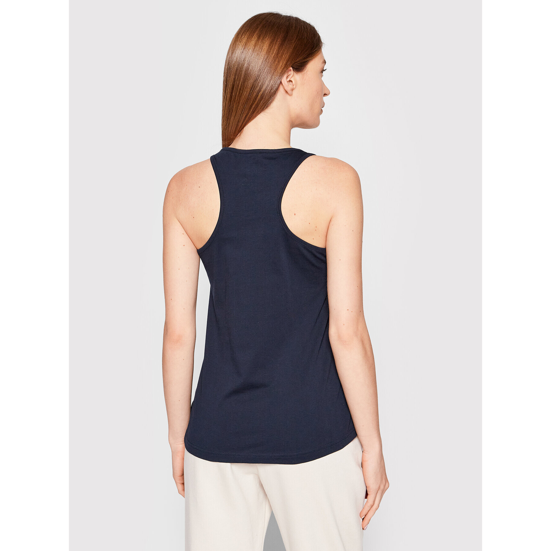 Helly Hansen топ Logo Singlet 33838 Тъмносин Regular Fit - Pepit.bg