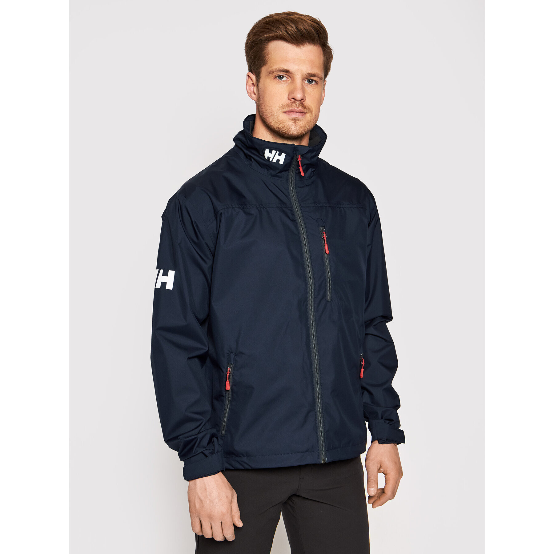 Helly Hansen Ветроходно яке Crew 30263 Тъмносин Regular Fit - Pepit.bg