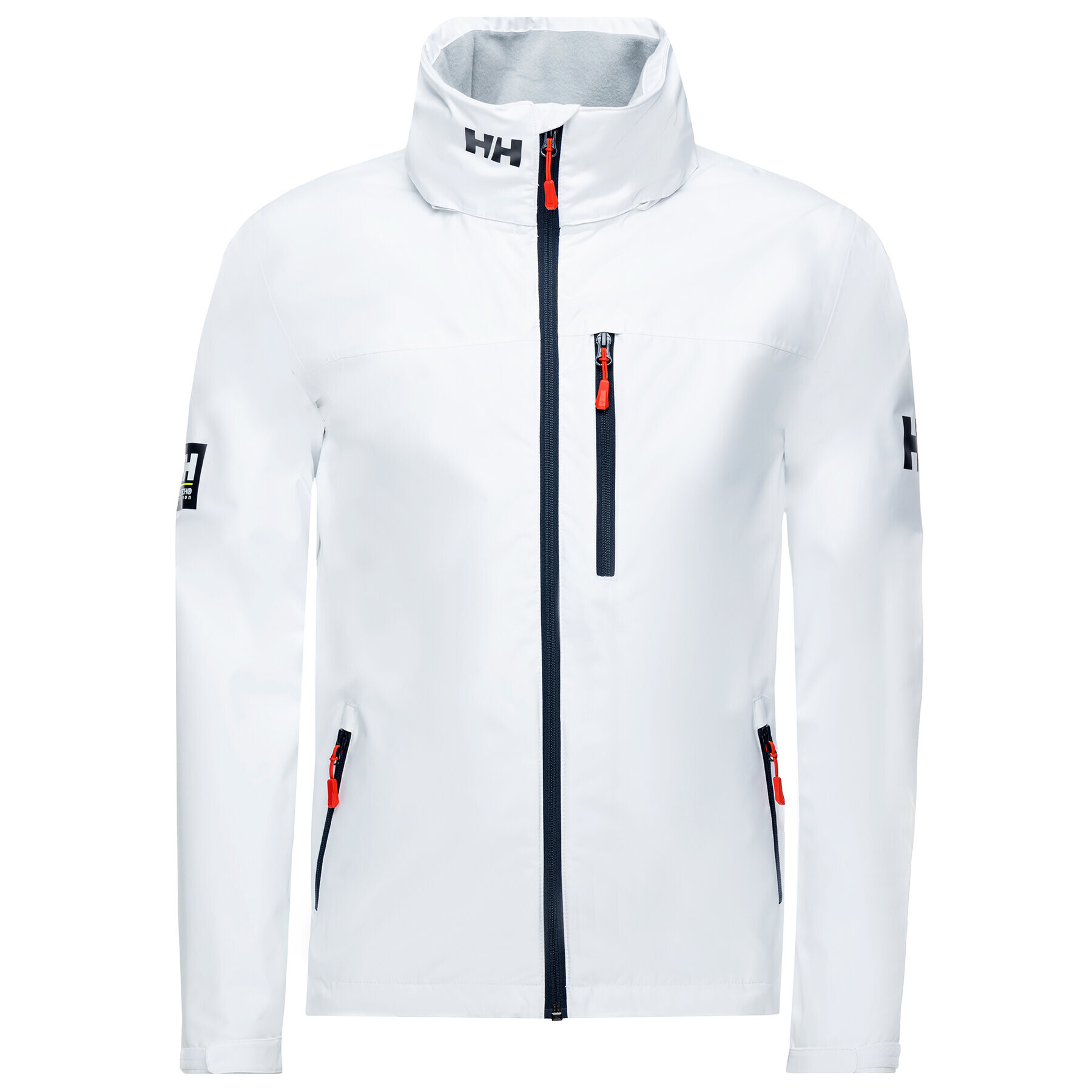 Helly Hansen Ветроходно яке Crew 33875 Бял Regular Fit - Pepit.bg