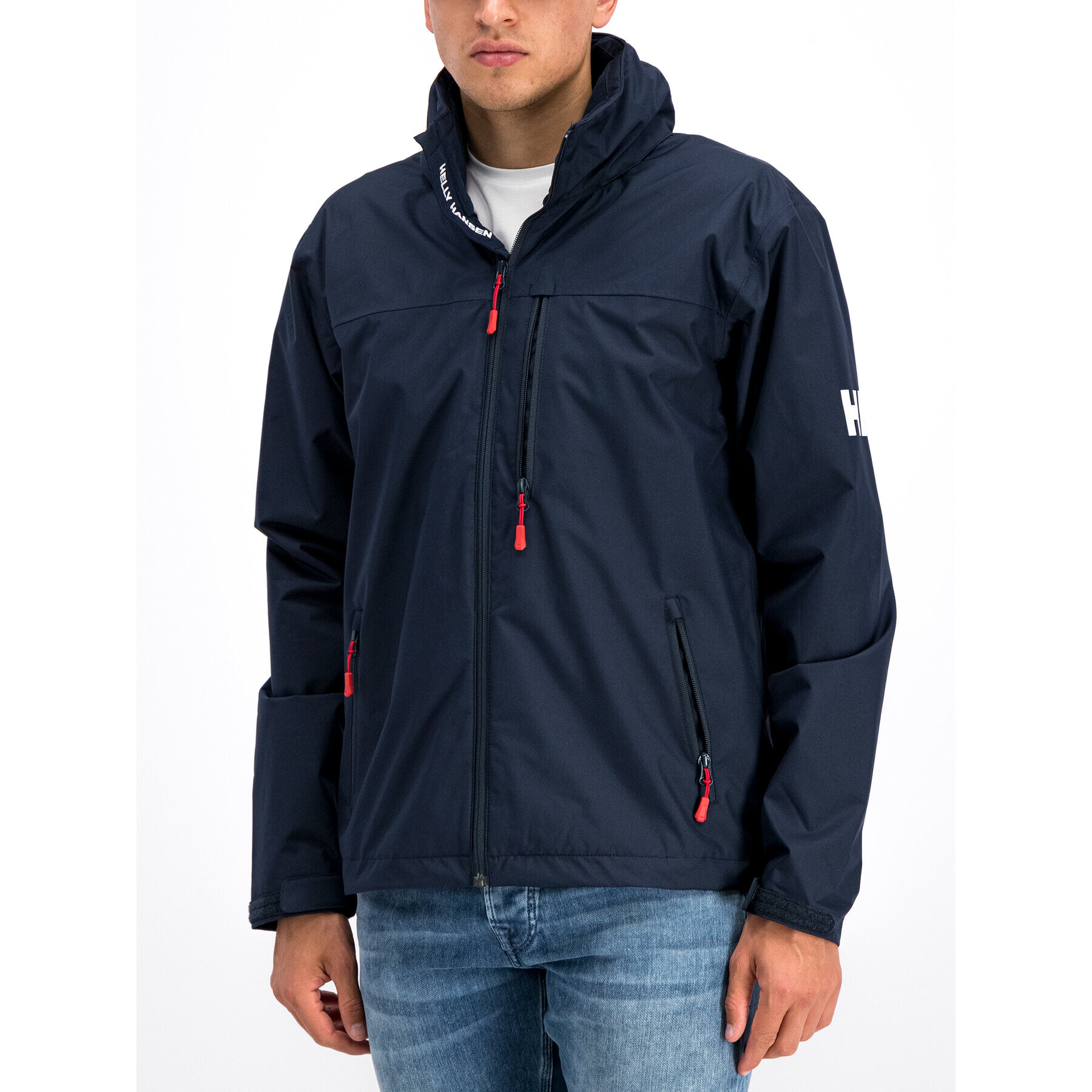 Helly Hansen Ветроходно яке Crew 33875 Тъмносин Regular Fit - Pepit.bg