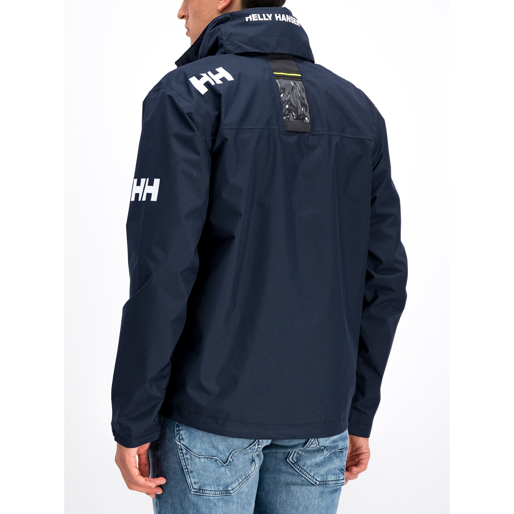 Helly Hansen Ветроходно яке Crew 33875 Тъмносин Regular Fit - Pepit.bg