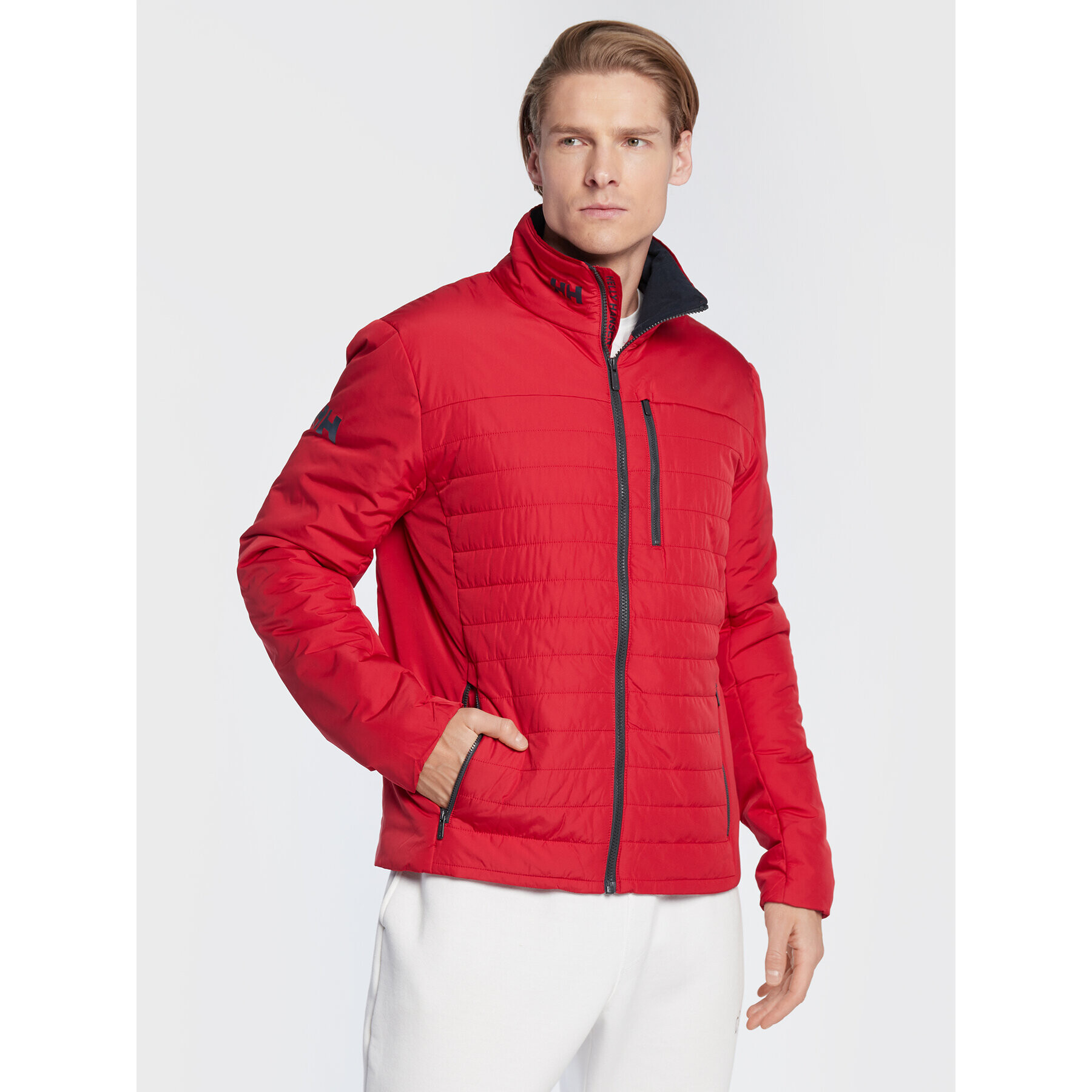 Helly Hansen Ветроходно яке Crew Insulator 2.0 30343 Червен Regular Fit - Pepit.bg