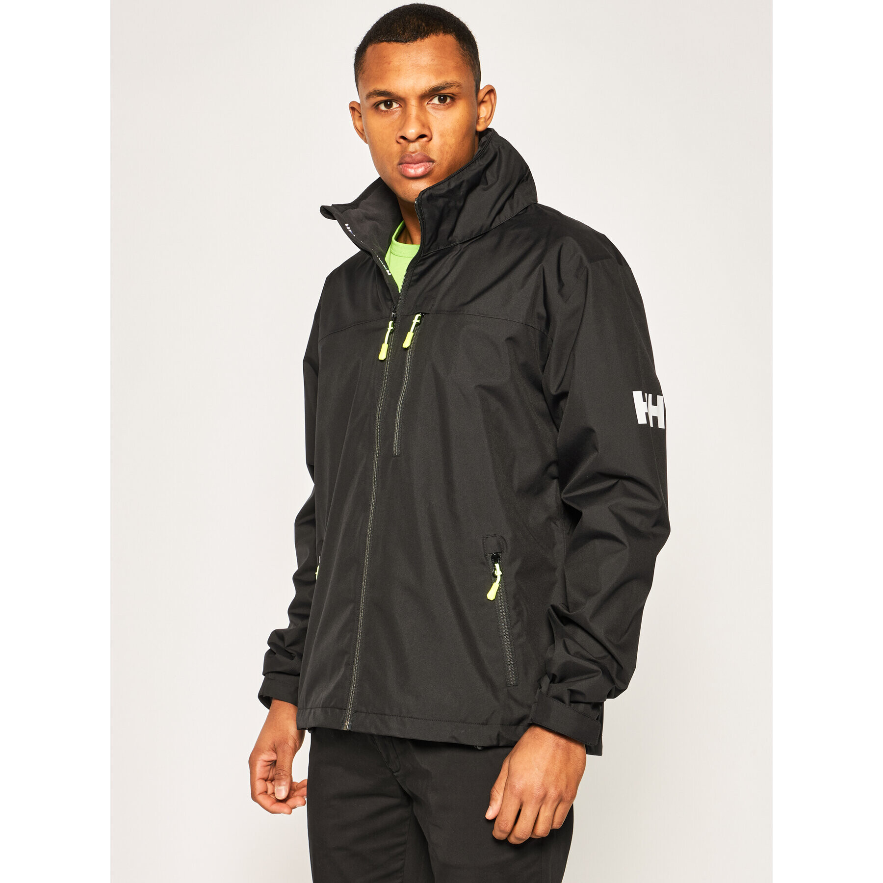 Helly Hansen Ветроходно яке Crew 33875 Черен Regular Fit - Pepit.bg