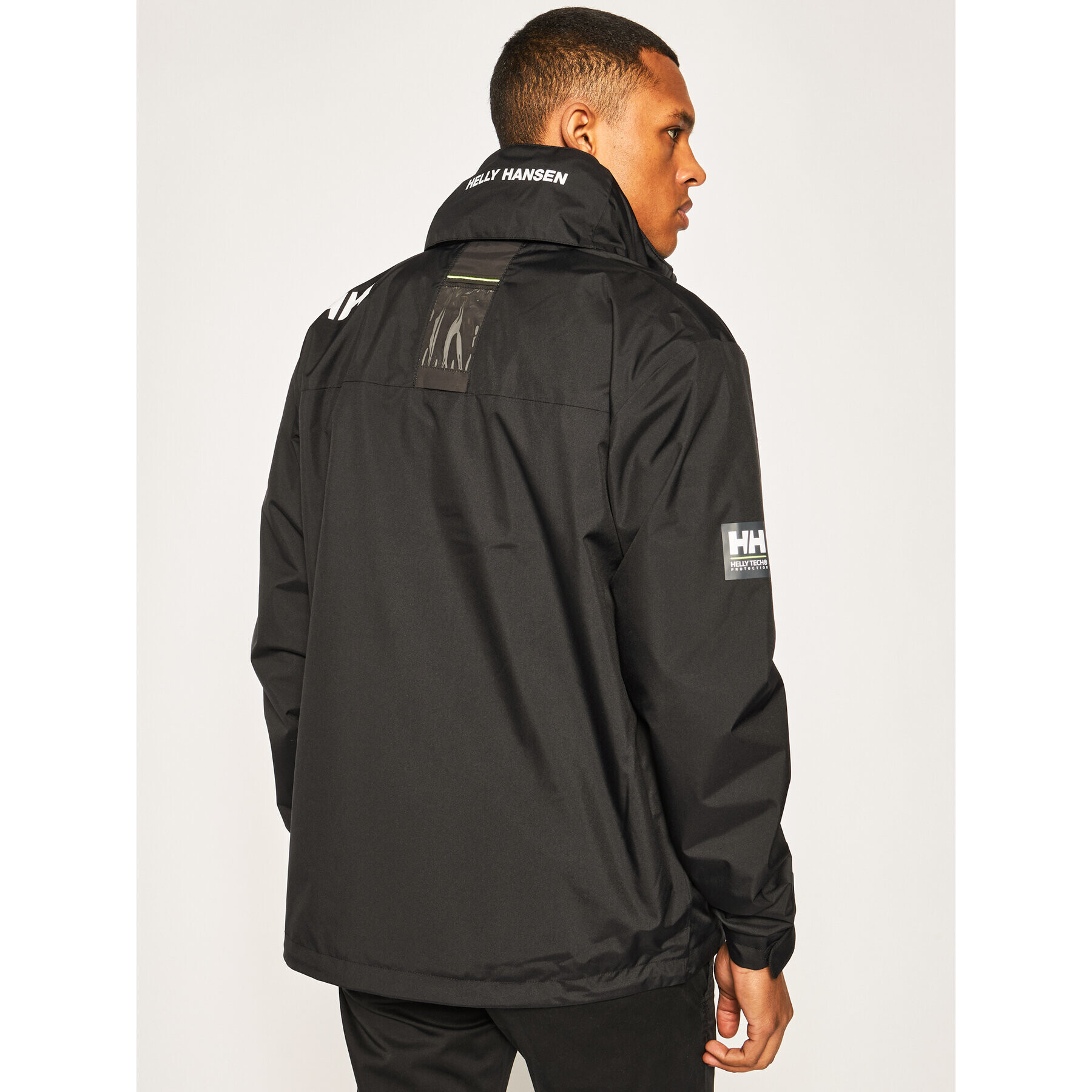 Helly Hansen Ветроходно яке Crew 33875 Черен Regular Fit - Pepit.bg