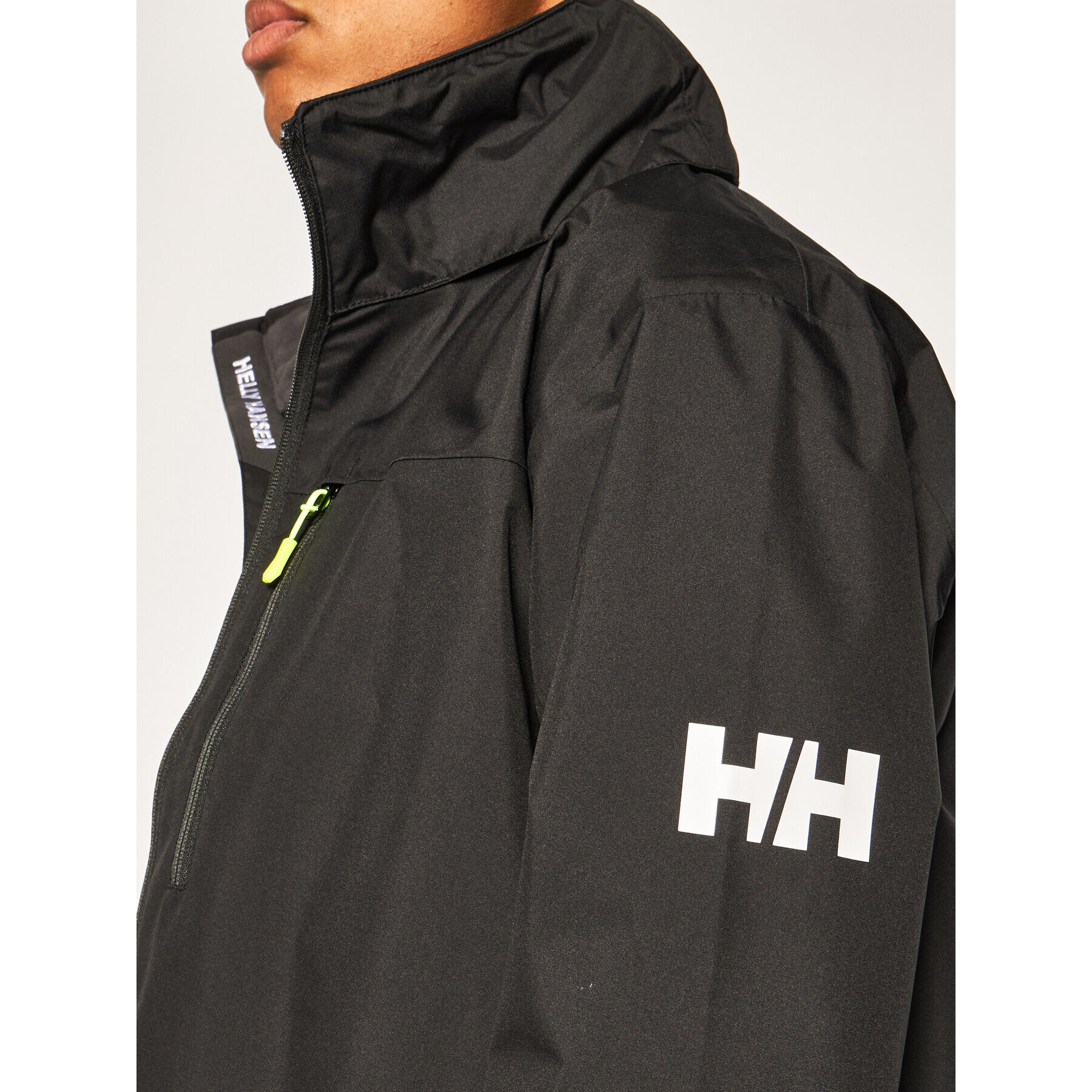 Helly Hansen Ветроходно яке Crew 33875 Черен Regular Fit - Pepit.bg