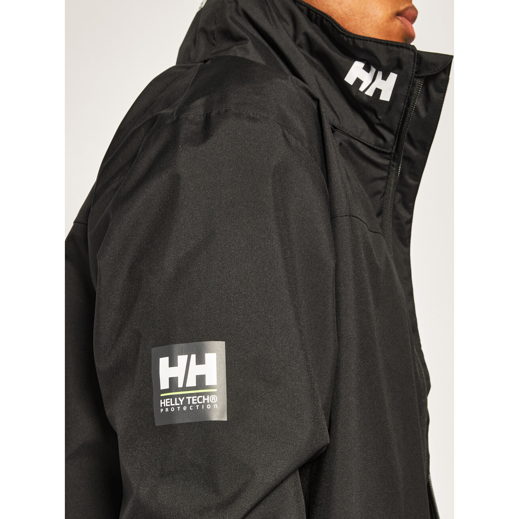 Helly Hansen Ветроходно яке Crew 33875 Черен Regular Fit - Pepit.bg