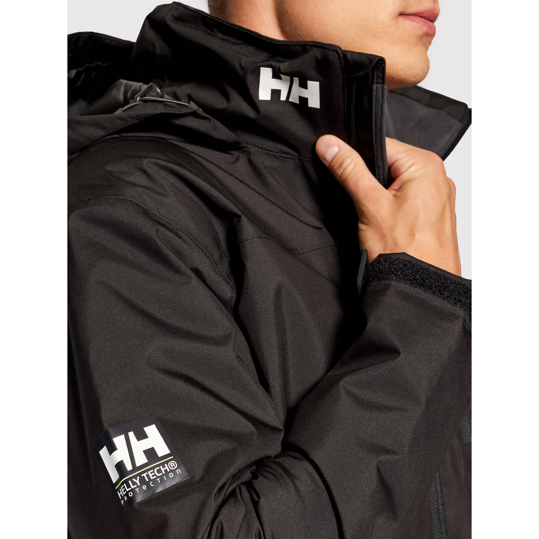 Helly Hansen Ветроходно яке Midlayer 33874 Черен Regular Fit - Pepit.bg