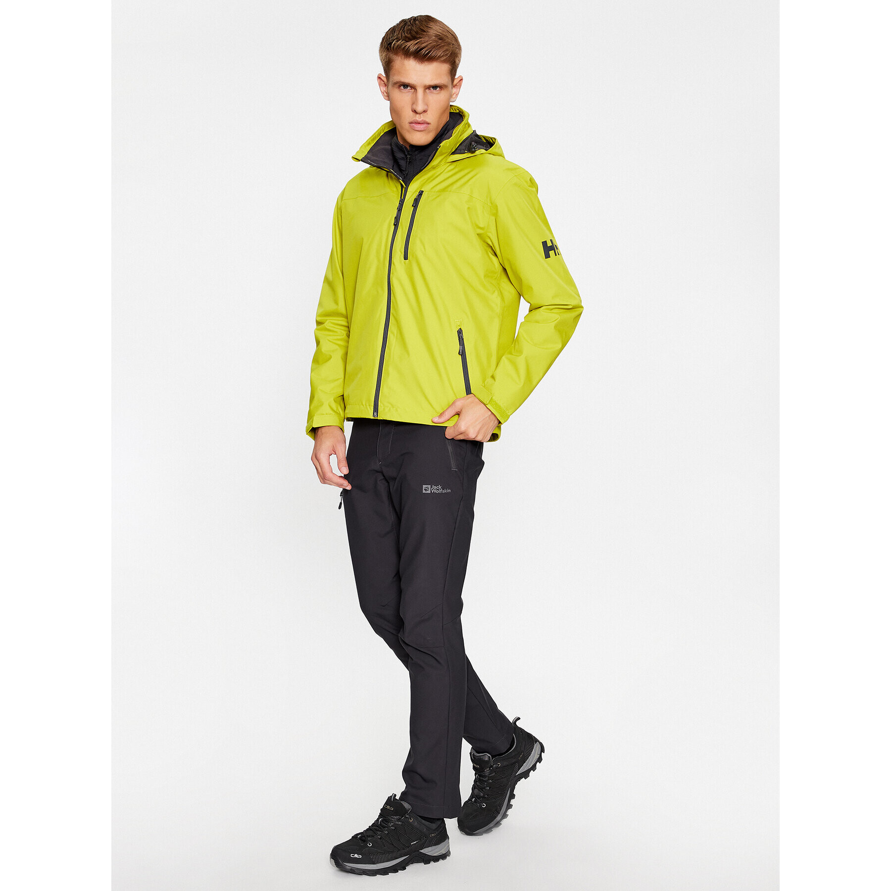 Helly Hansen Ветроходно яке Midlayer 33874 Зелен Regular Fit - Pepit.bg