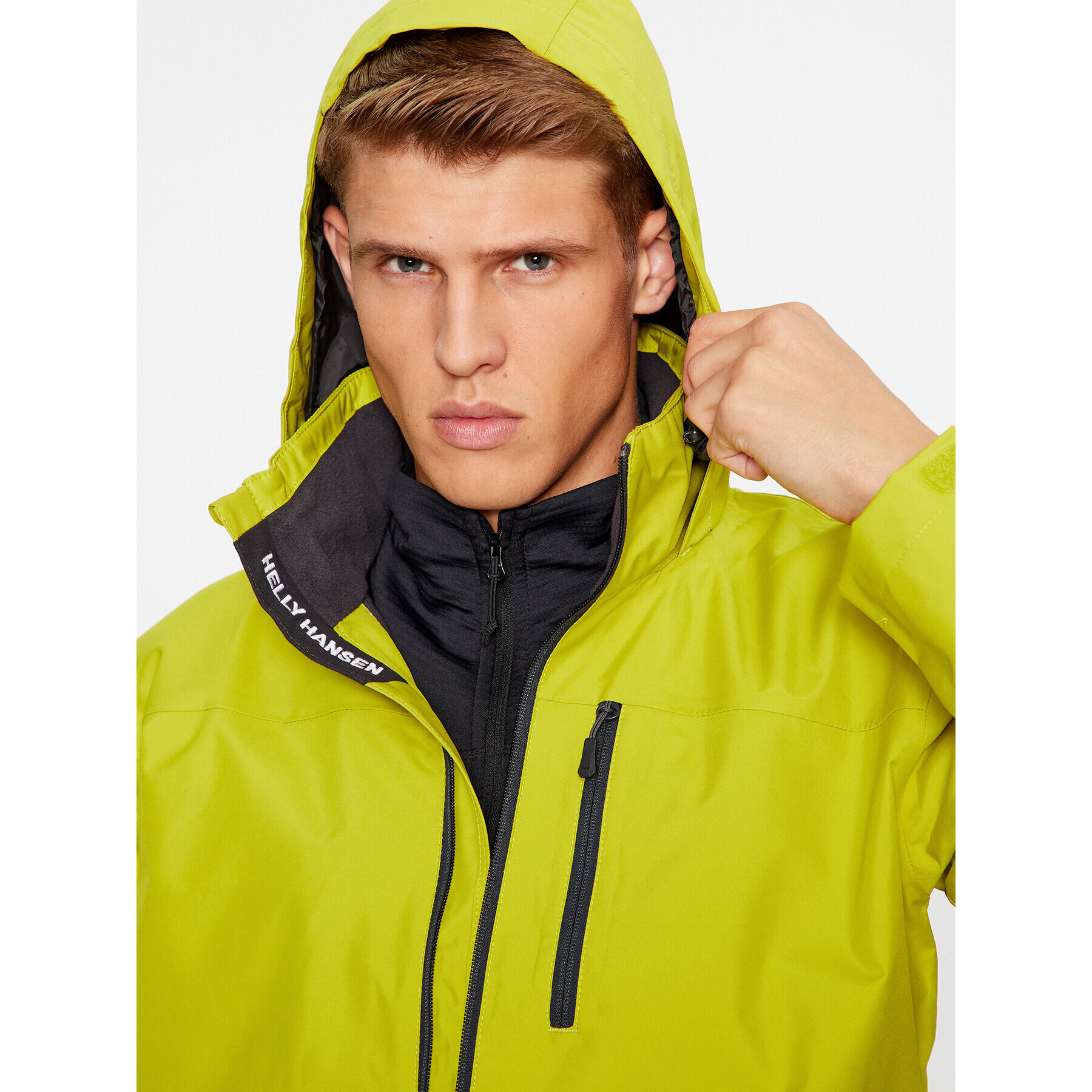 Helly Hansen Ветроходно яке Midlayer 33874 Зелен Regular Fit - Pepit.bg