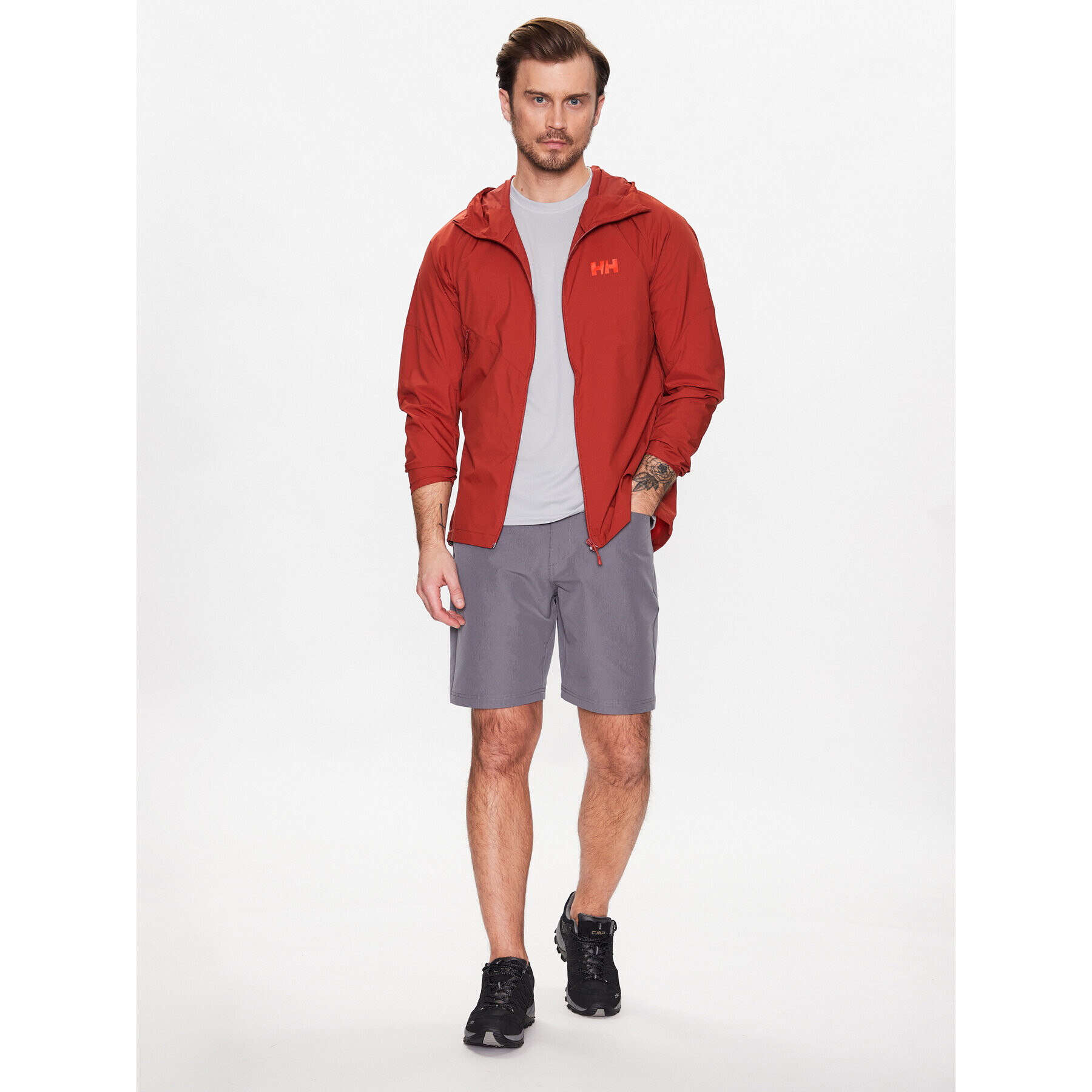 Helly Hansen Ветровка Rapide 62810 Кафяв Regular Fit - Pepit.bg
