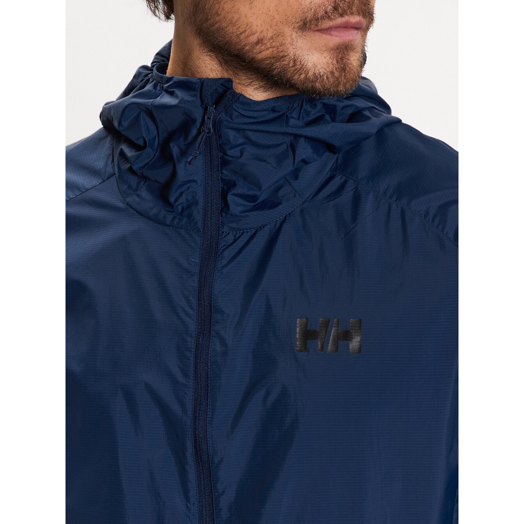 Helly Hansen Ветровка Roam 63145 Тъмносин Regular Fit - Pepit.bg