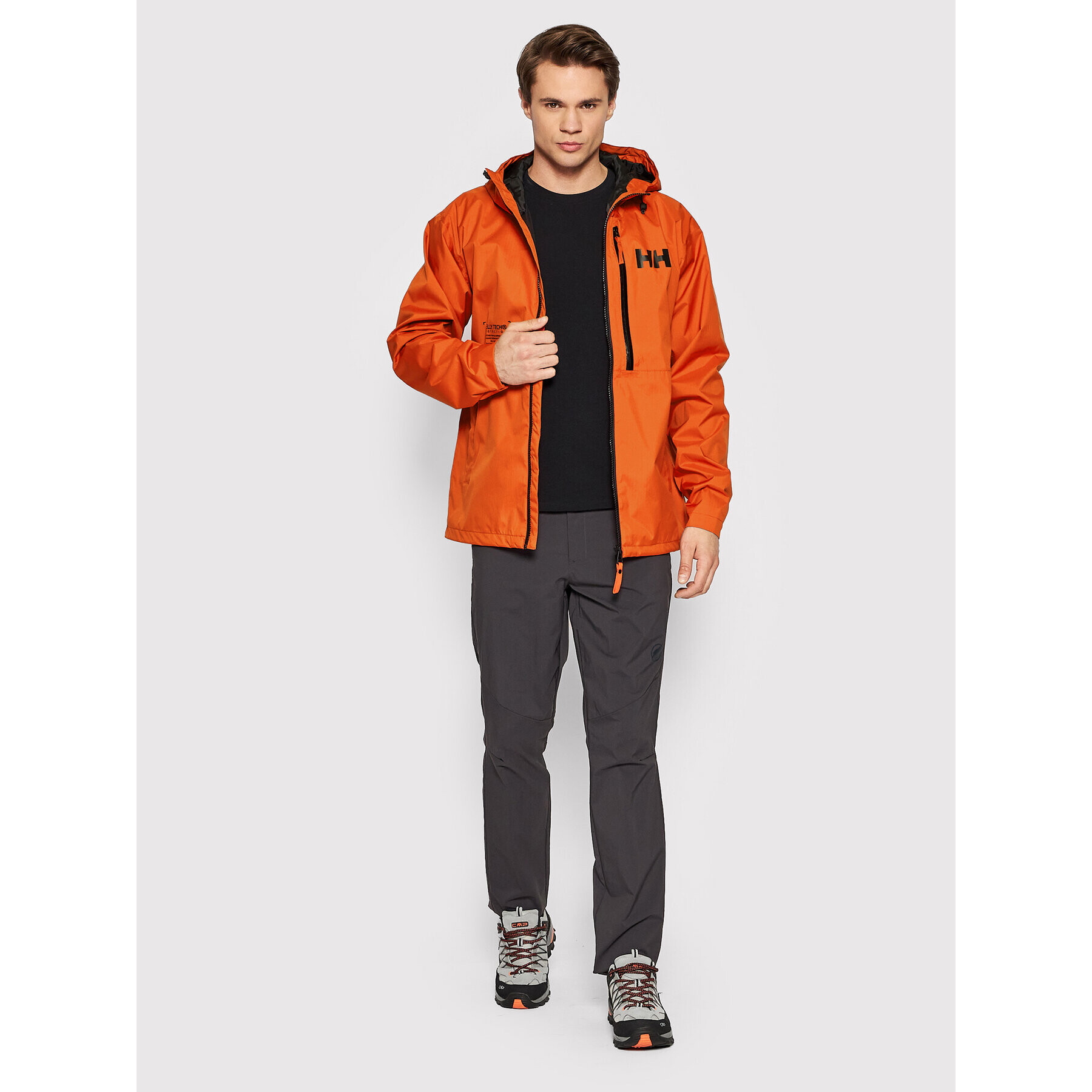 Helly Hansen Яке за дъжд Active Pace 53085 Оранжев Regular Fit - Pepit.bg