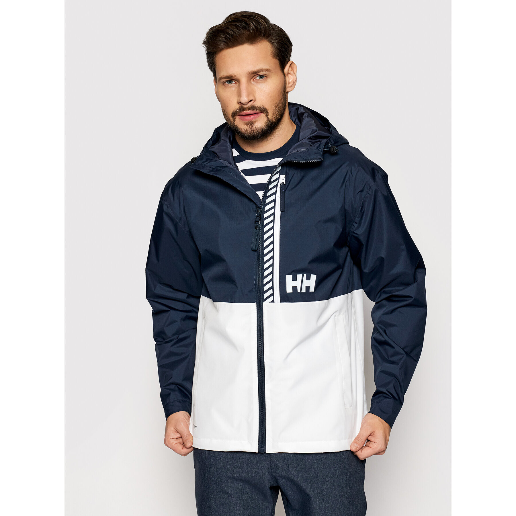 Helly Hansen Яке за дъжд Active Pace 53085 Тъмносин Regular Fit - Pepit.bg