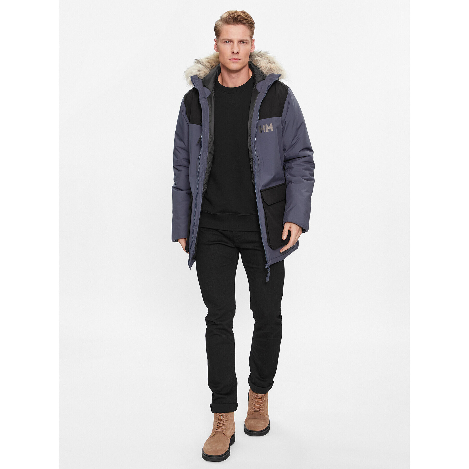Helly Hansen Зимно яке Patrol 53998 Тъмносин Regular Fit - Pepit.bg