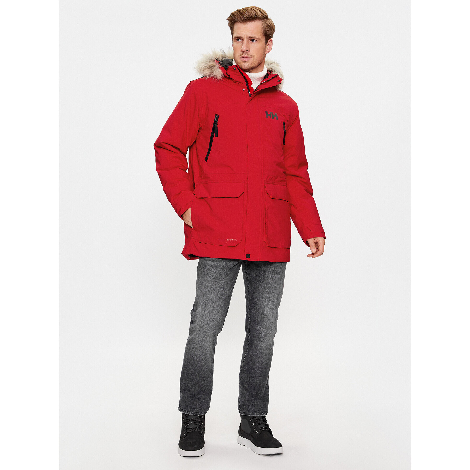 Helly Hansen Зимно яке Reine 53630 Червен Regular Fit - Pepit.bg