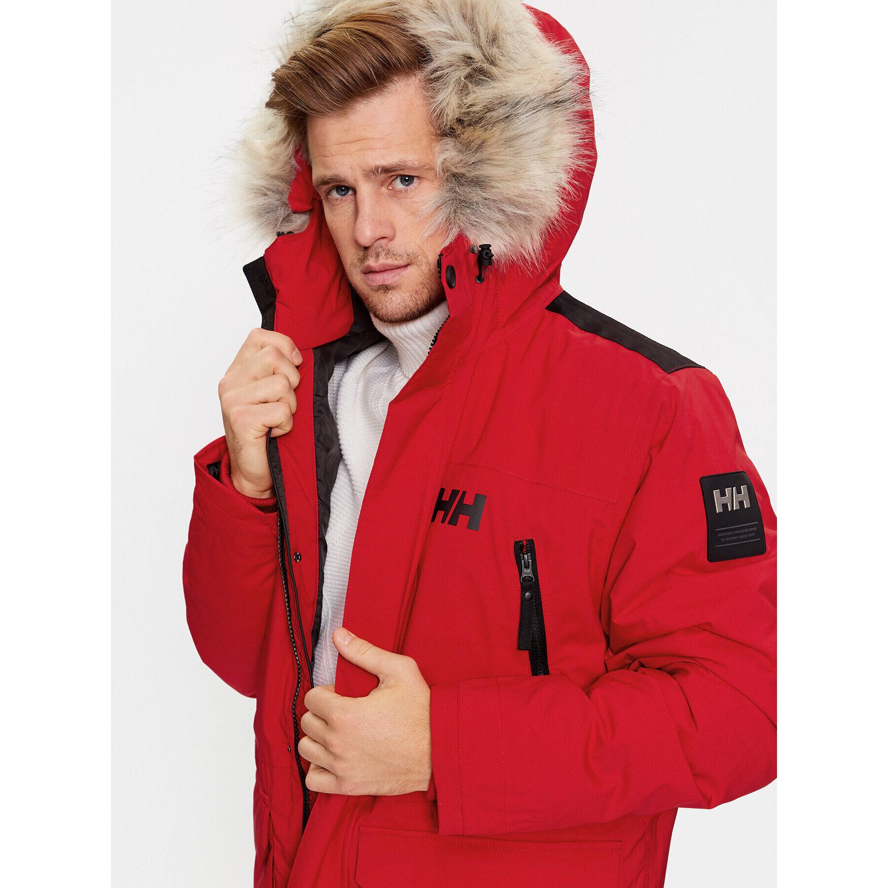 Helly Hansen Зимно яке Reine 53630 Червен Regular Fit - Pepit.bg