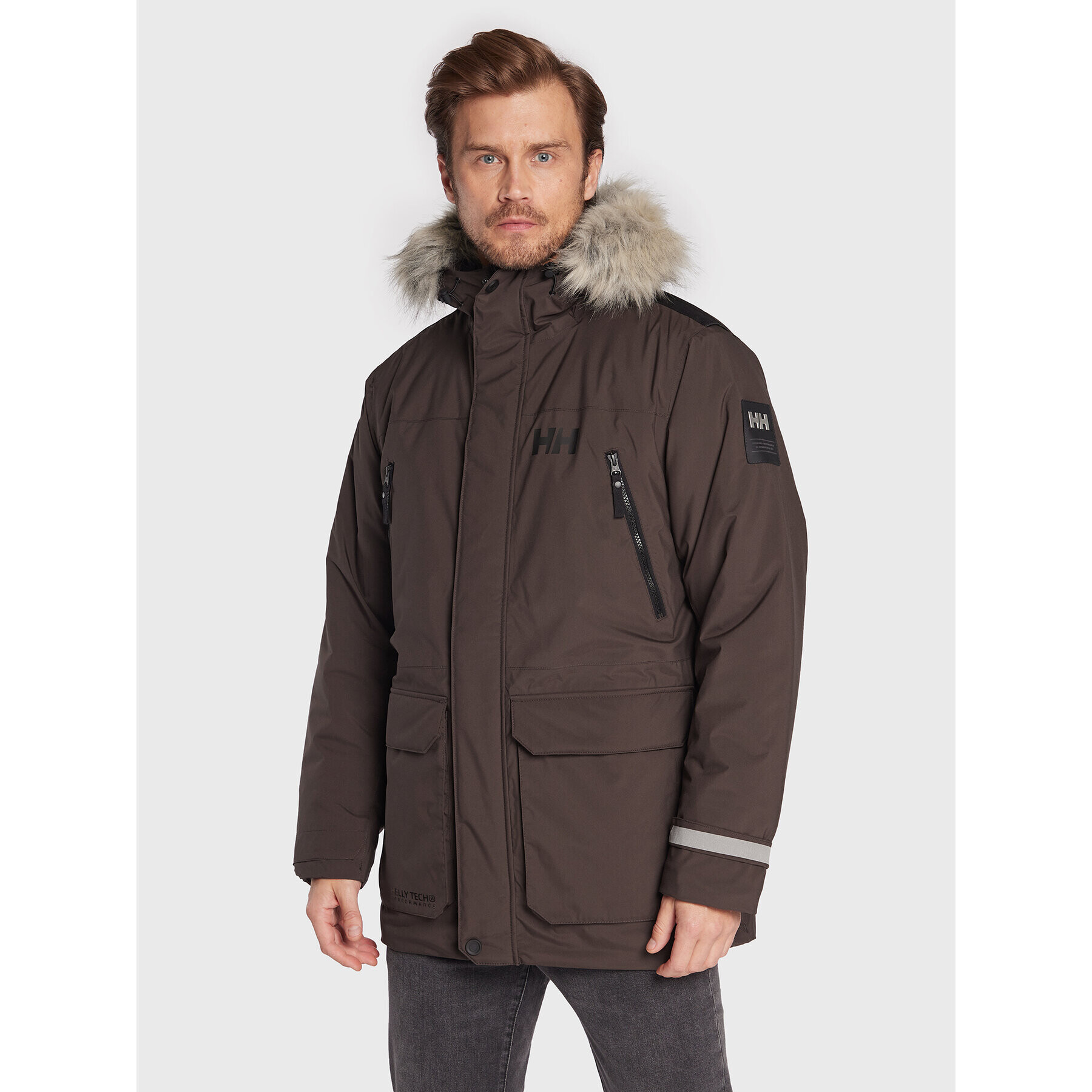 Helly Hansen Зимно яке Reine 53630 Кафяв Regular Fit - Pepit.bg