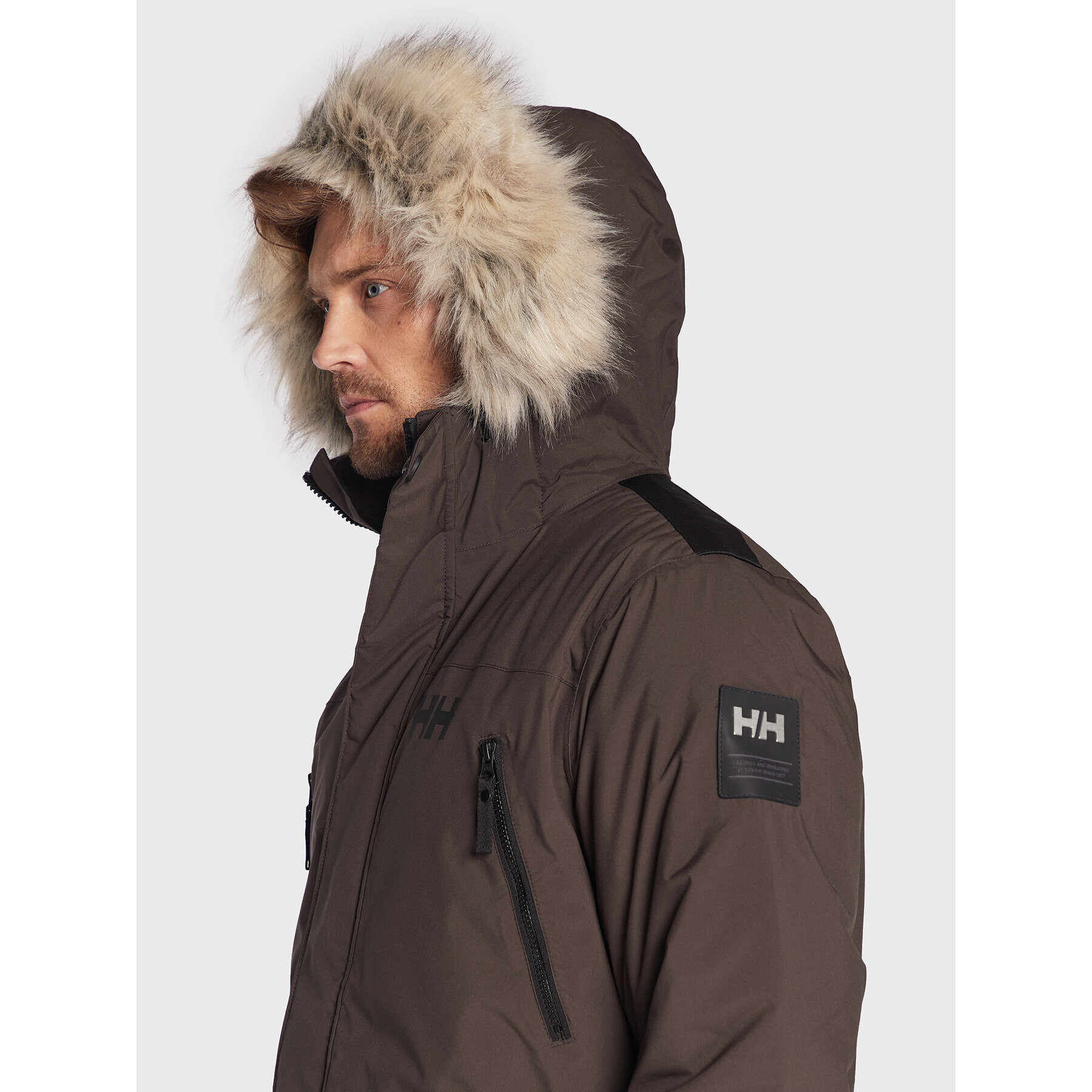 Helly Hansen Зимно яке Reine 53630 Кафяв Regular Fit - Pepit.bg