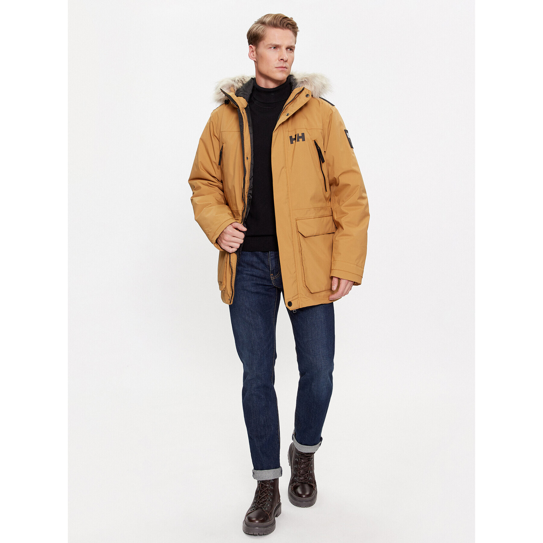 Helly Hansen Зимно яке Reine 53630 Кафяв Regular Fit - Pepit.bg