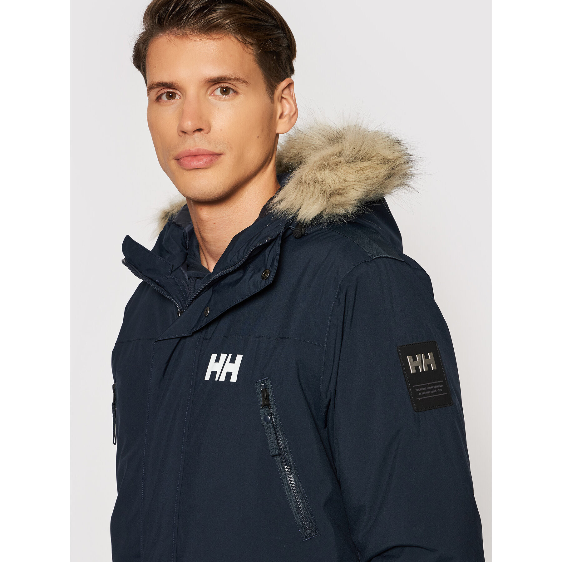 Helly Hansen Зимно яке Reine 53630 Тъмносин Regular Fit - Pepit.bg