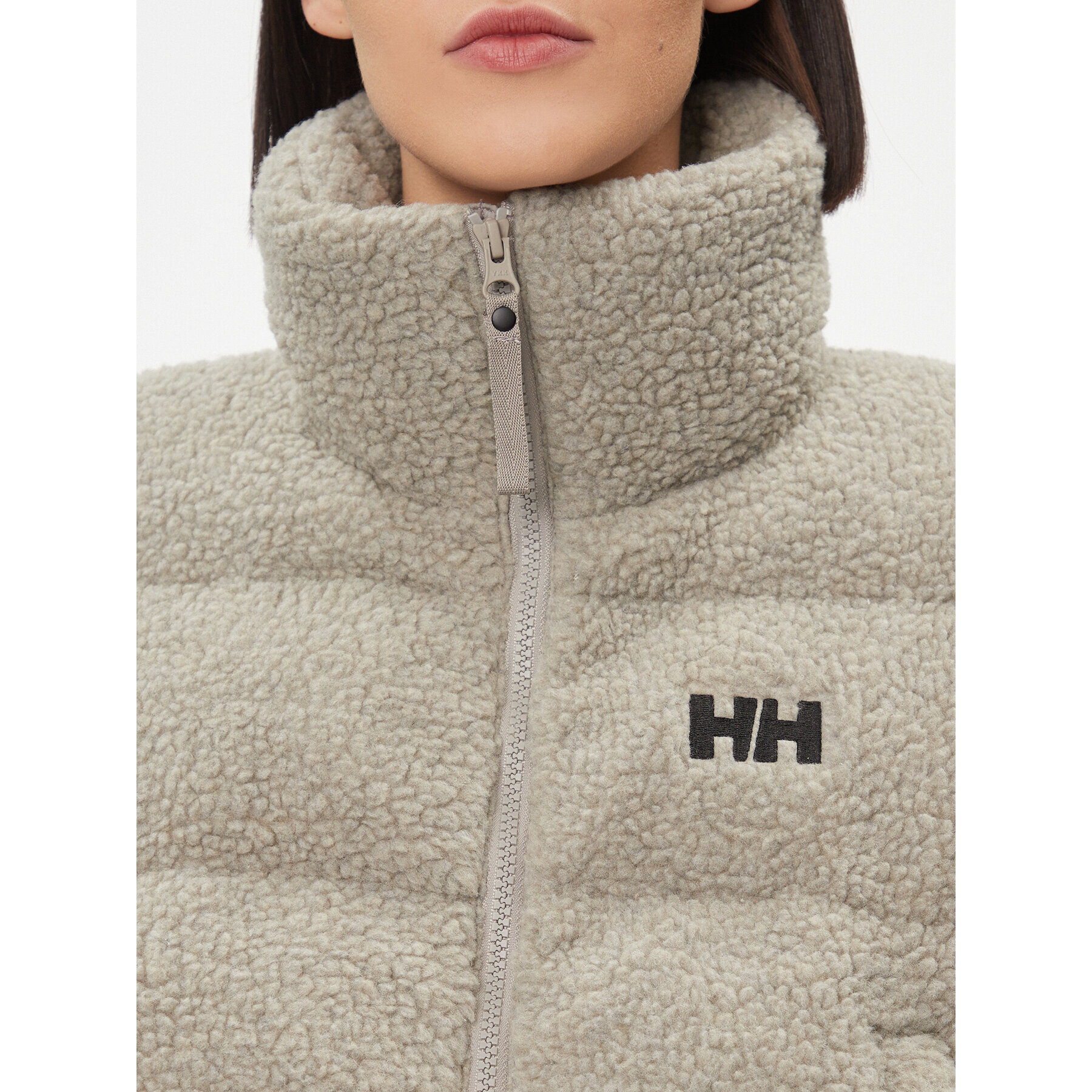 Helly Hansen Зимно яке Yu Teddy Pile 54065 Сив Regular Fit - Pepit.bg