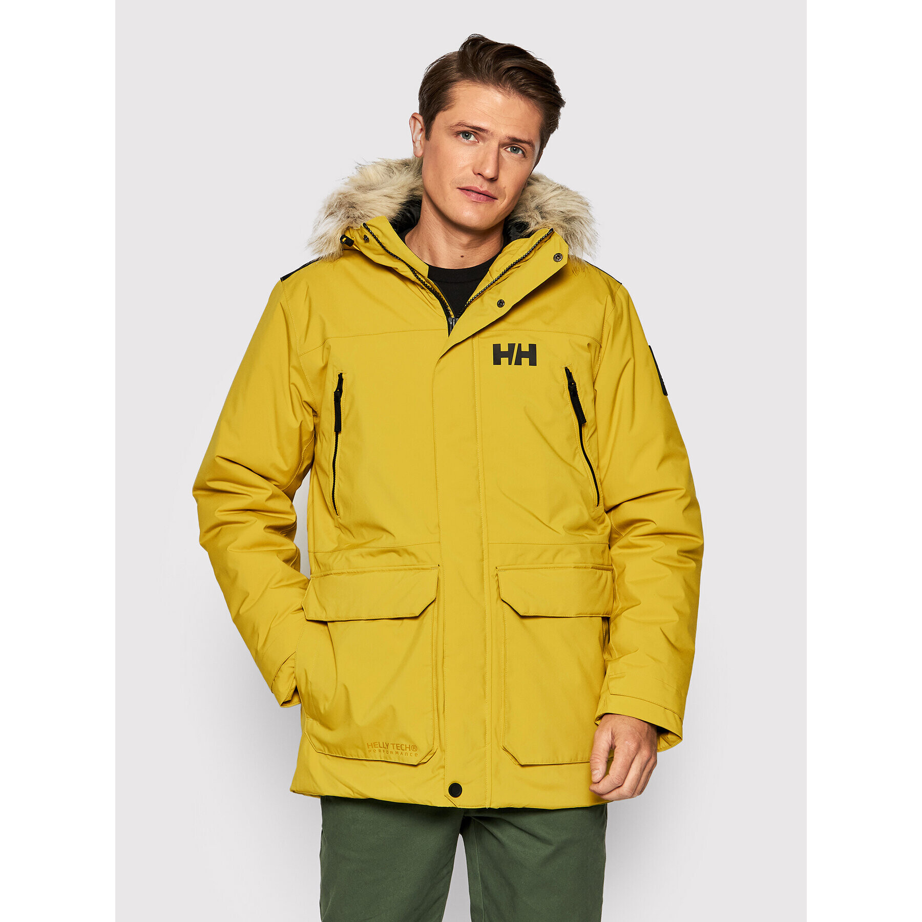 Helly Hansen Зимно яке Reine 53630 Жълт Regular Fit - Pepit.bg