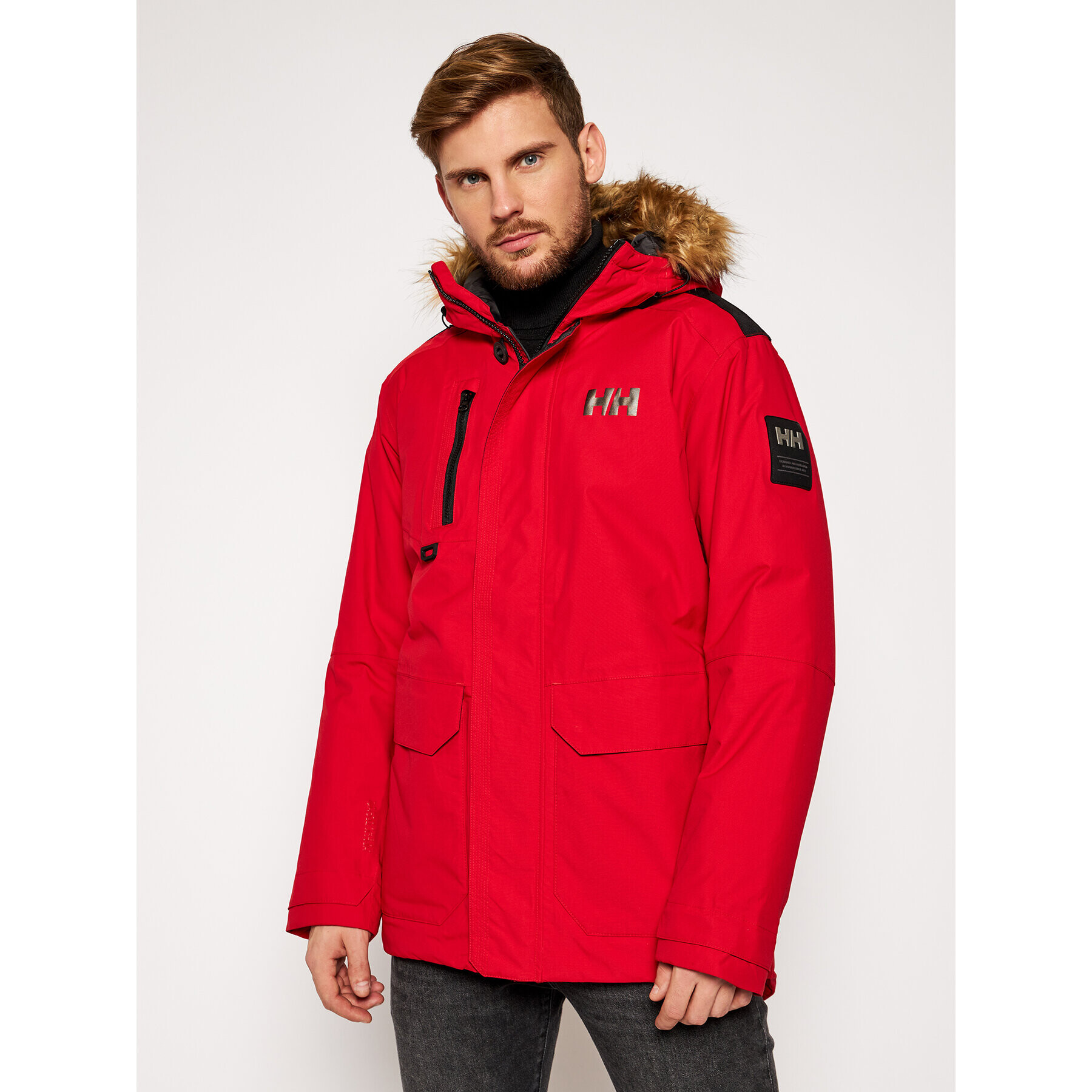 Helly Hansen Зимно яке Svalbard 53150 Червен Regular Fit - Pepit.bg