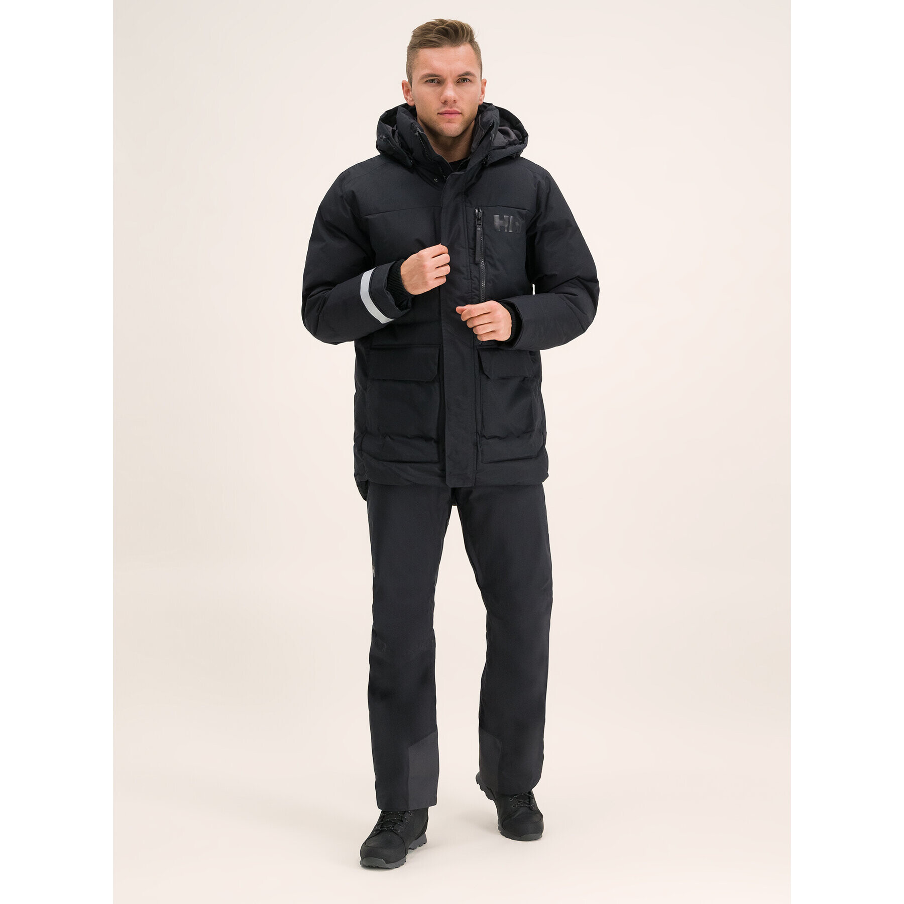 Helly Hansen Пухено яке Tromsoe 53074 Черен Regular Fit - Pepit.bg