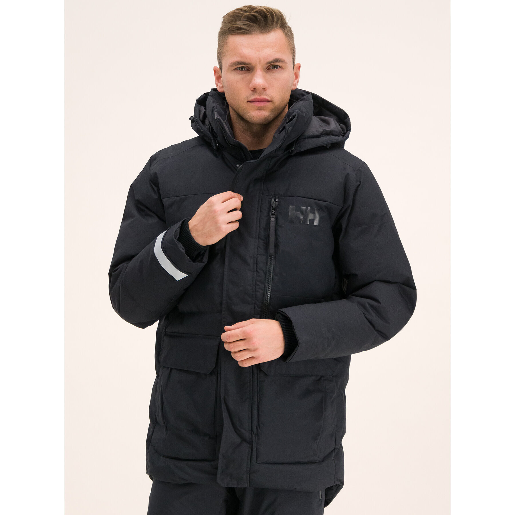 Helly Hansen Пухено яке Tromsoe 53074 Черен Regular Fit - Pepit.bg