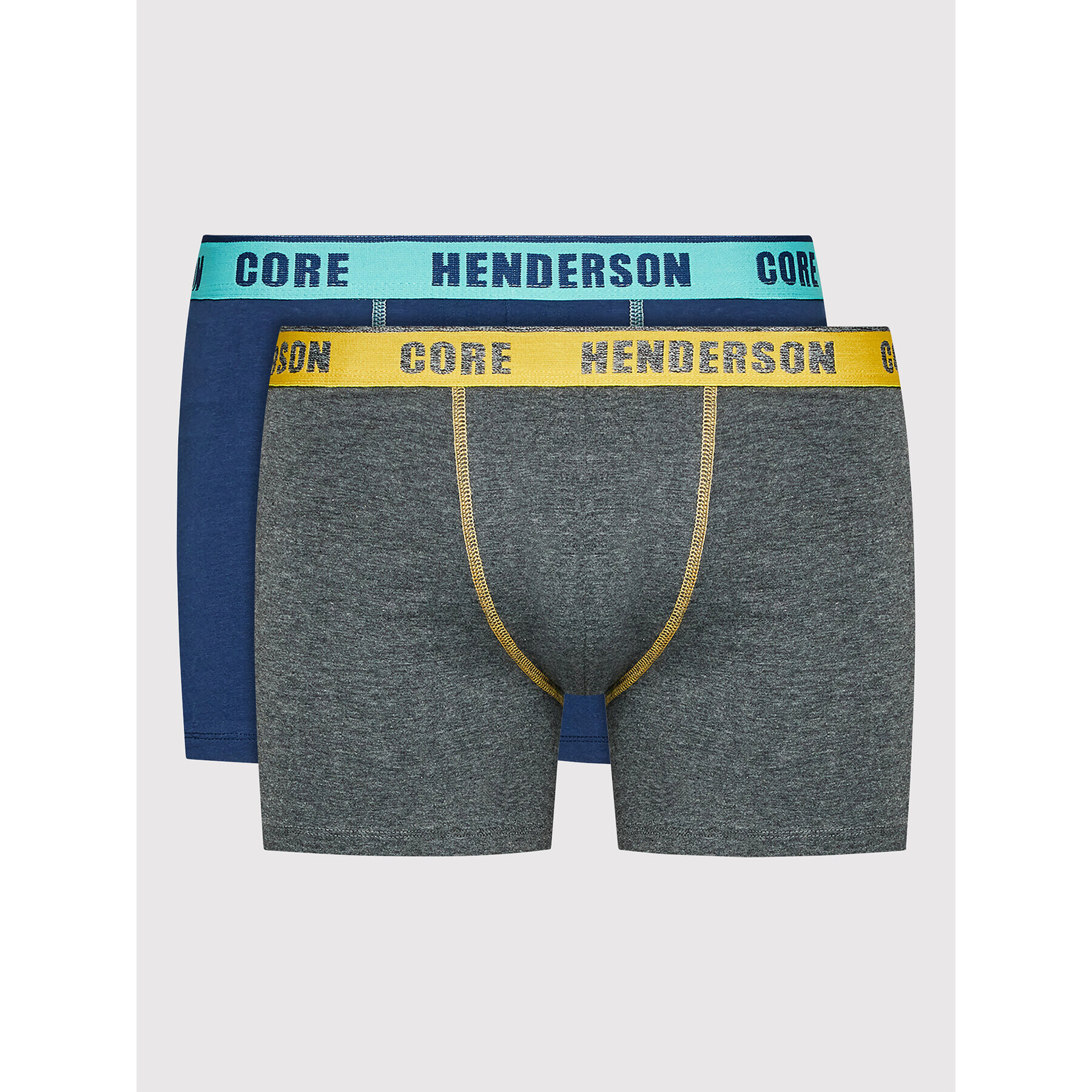 Henderson Комплект 2 чифта боксерки Neutral 39777 Цветен - Pepit.bg