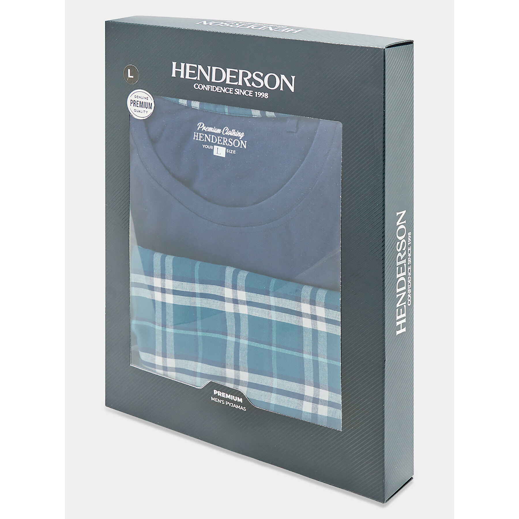 Henderson Пижама 40663 Тъмносин Regular Fit - Pepit.bg