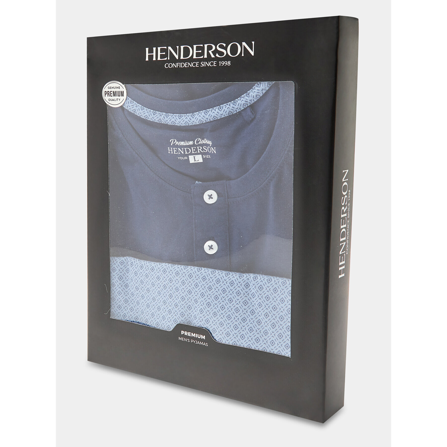 Henderson Пижама 40665 Тъмносин Regular Fit - Pepit.bg