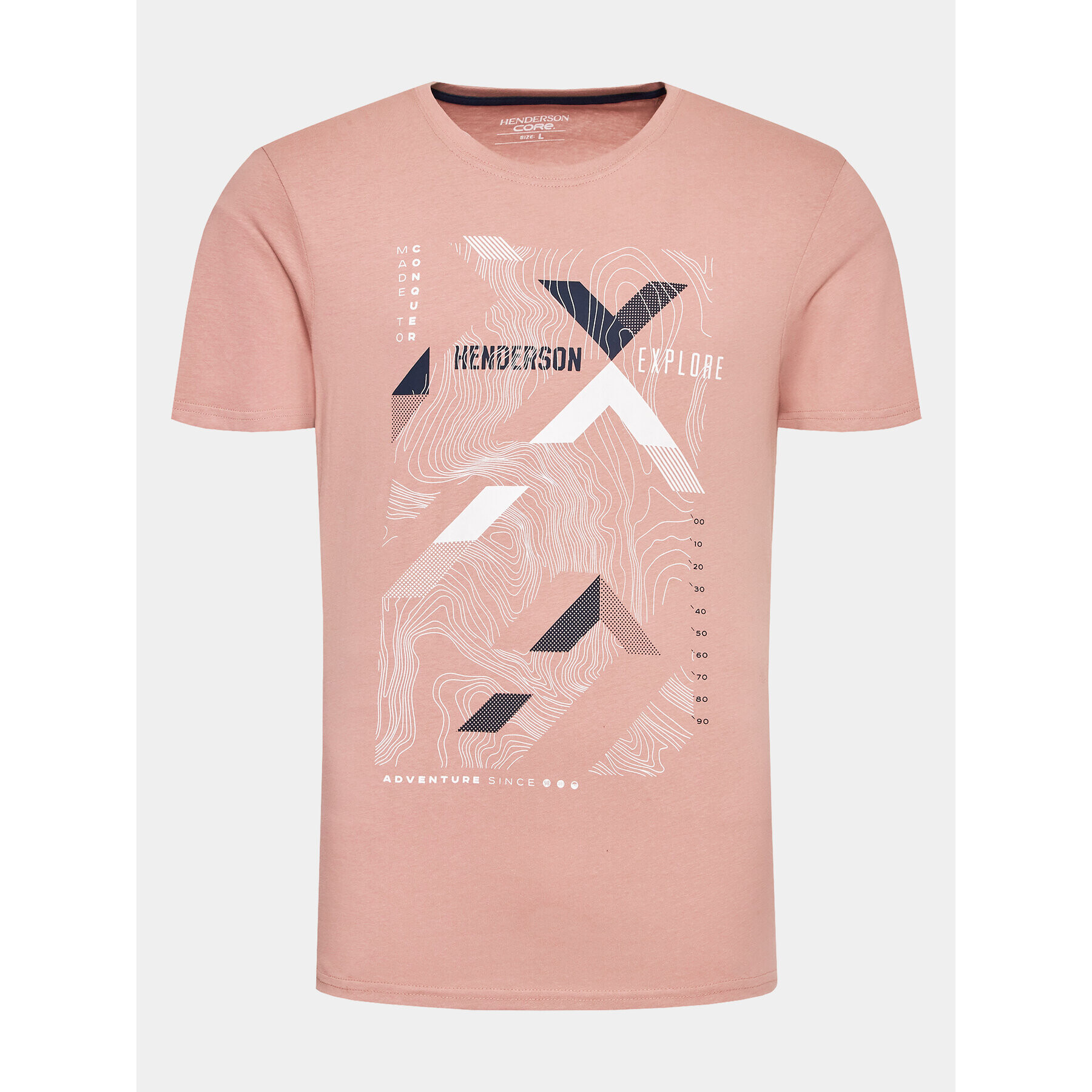 Henderson Пижама 40677 Розов Regular Fit - Pepit.bg