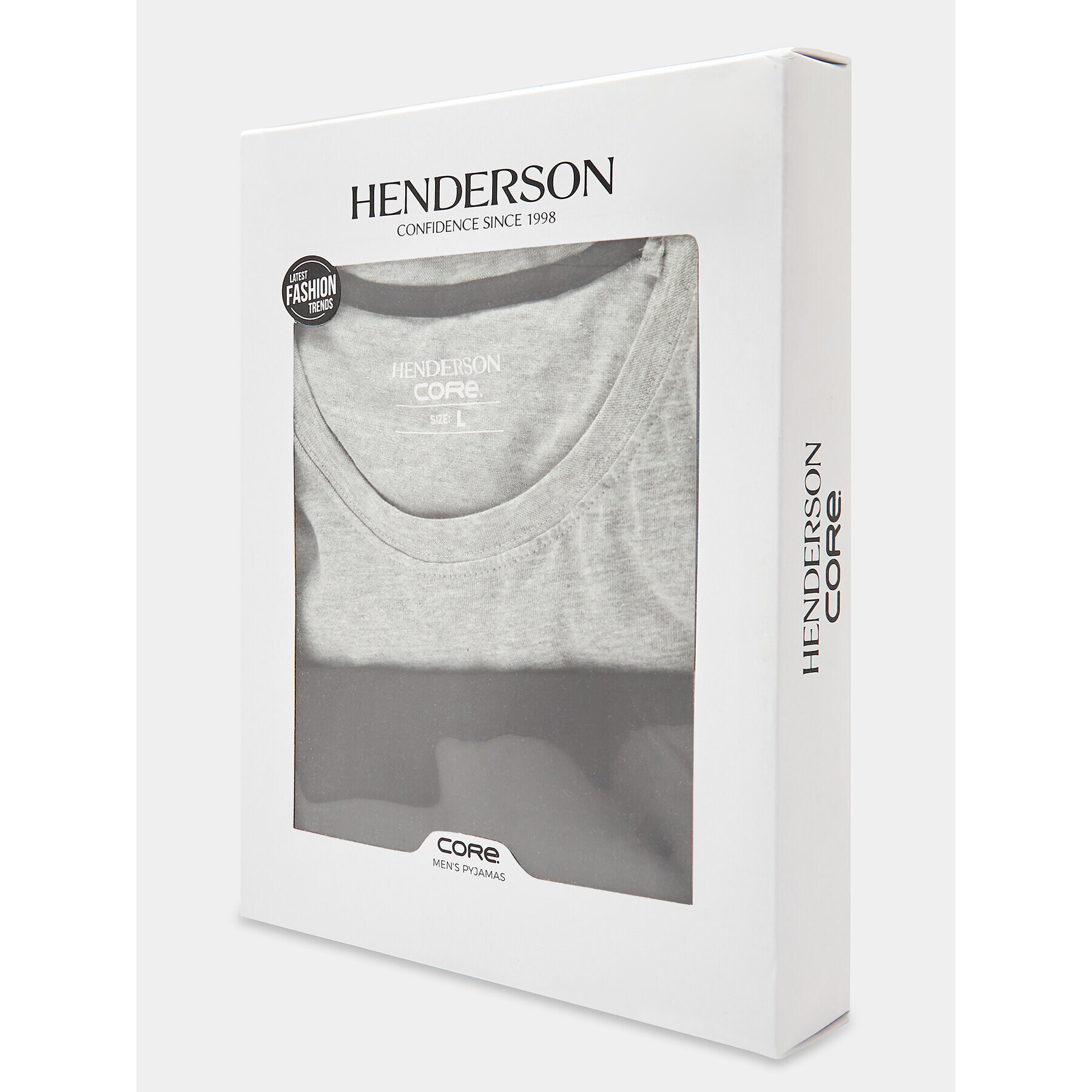 Henderson Пижама 40684 Сив Regular Fit - Pepit.bg