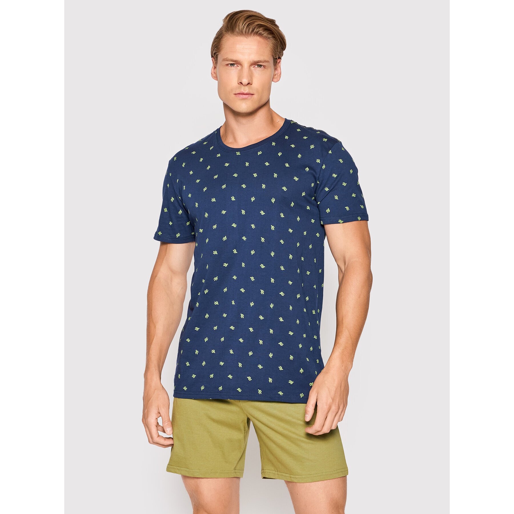 Henderson Пижама Needle 39730 Тъмносин Regular Fit - Pepit.bg