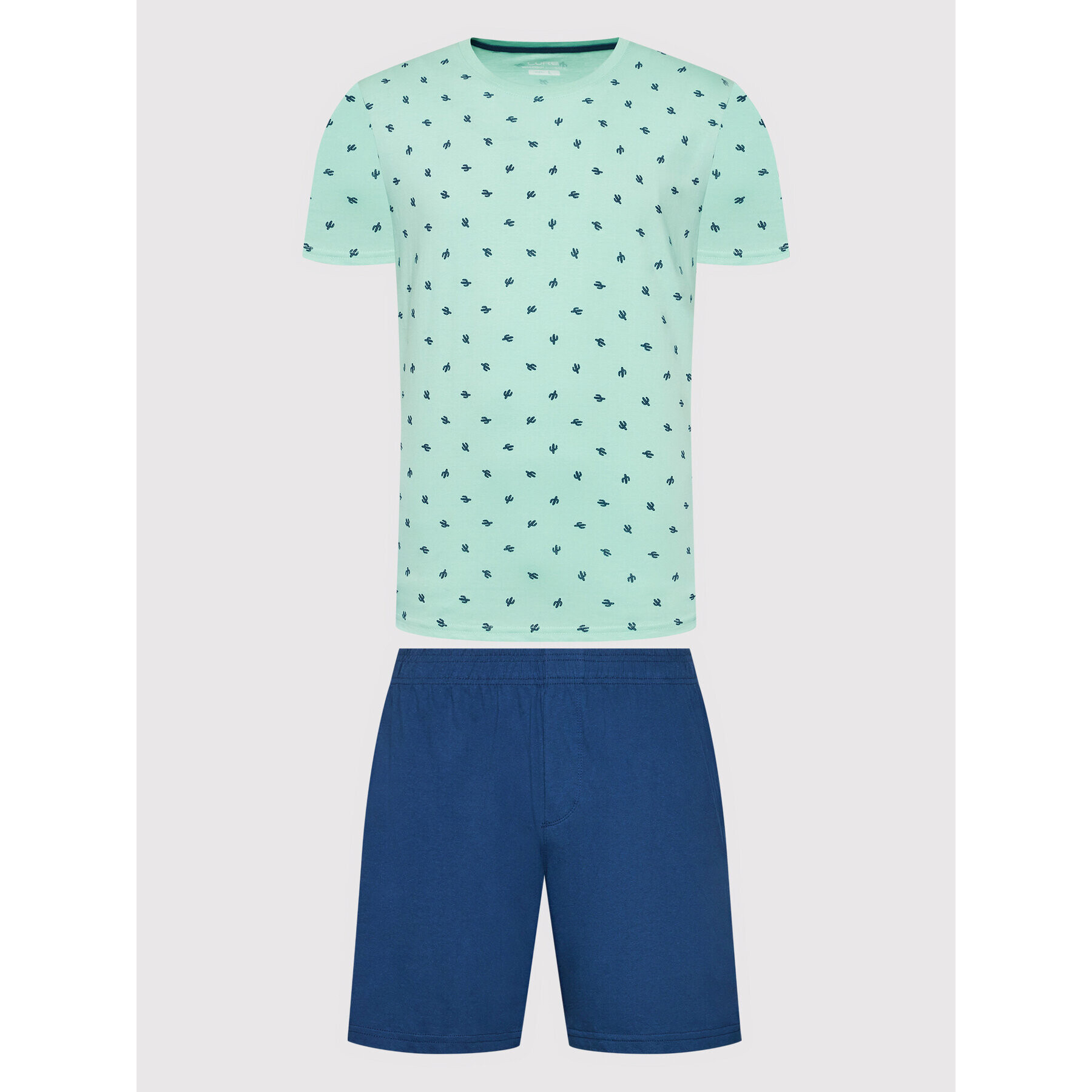 Henderson Пижама Needle 39730 Зелен Regular Fit - Pepit.bg