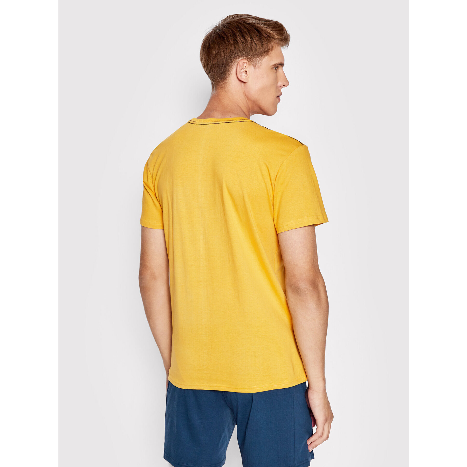 Henderson Пижама Ness 39745 Жълт Regular Fit - Pepit.bg
