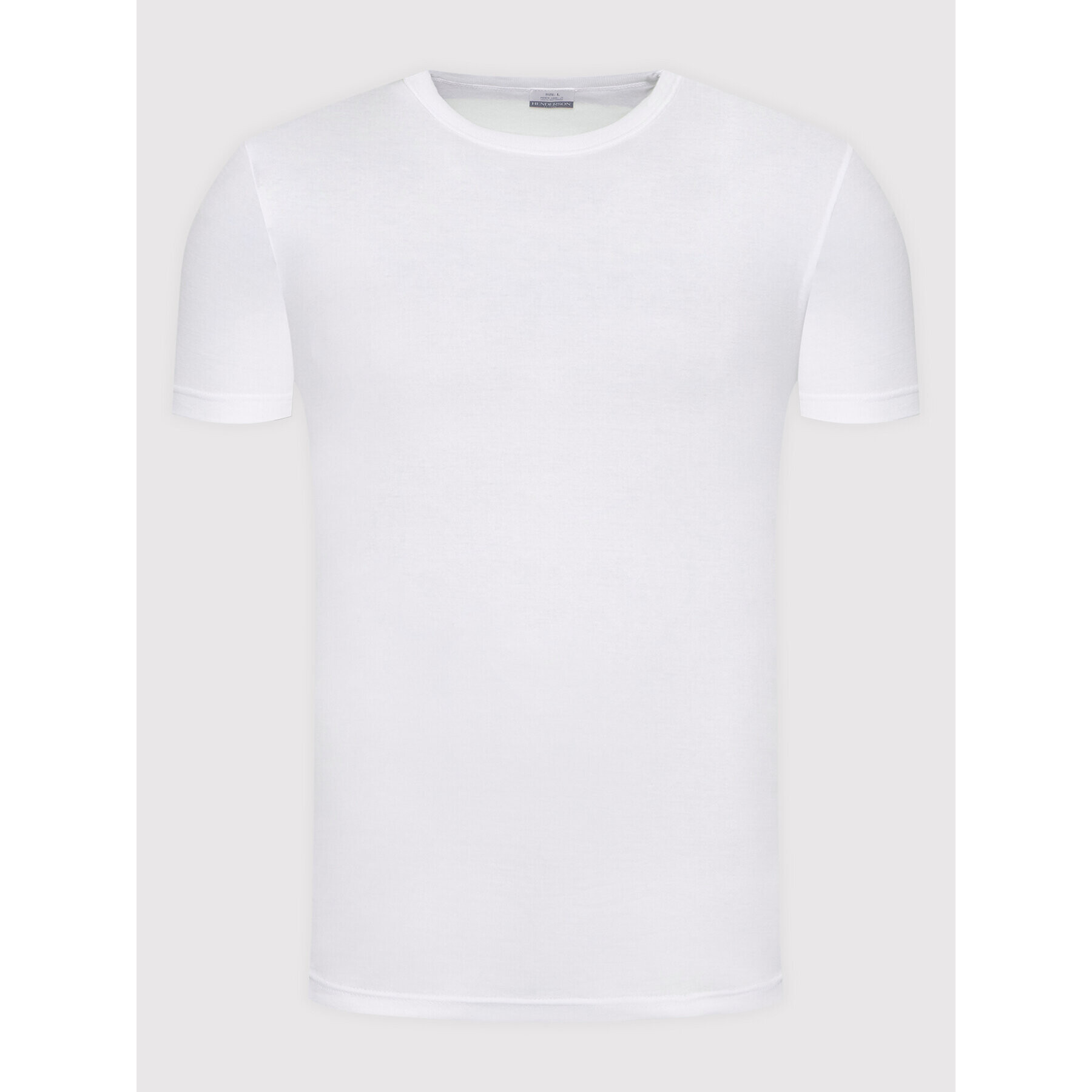 Henderson Тишърт 1495 Бял Regular Fit - Pepit.bg