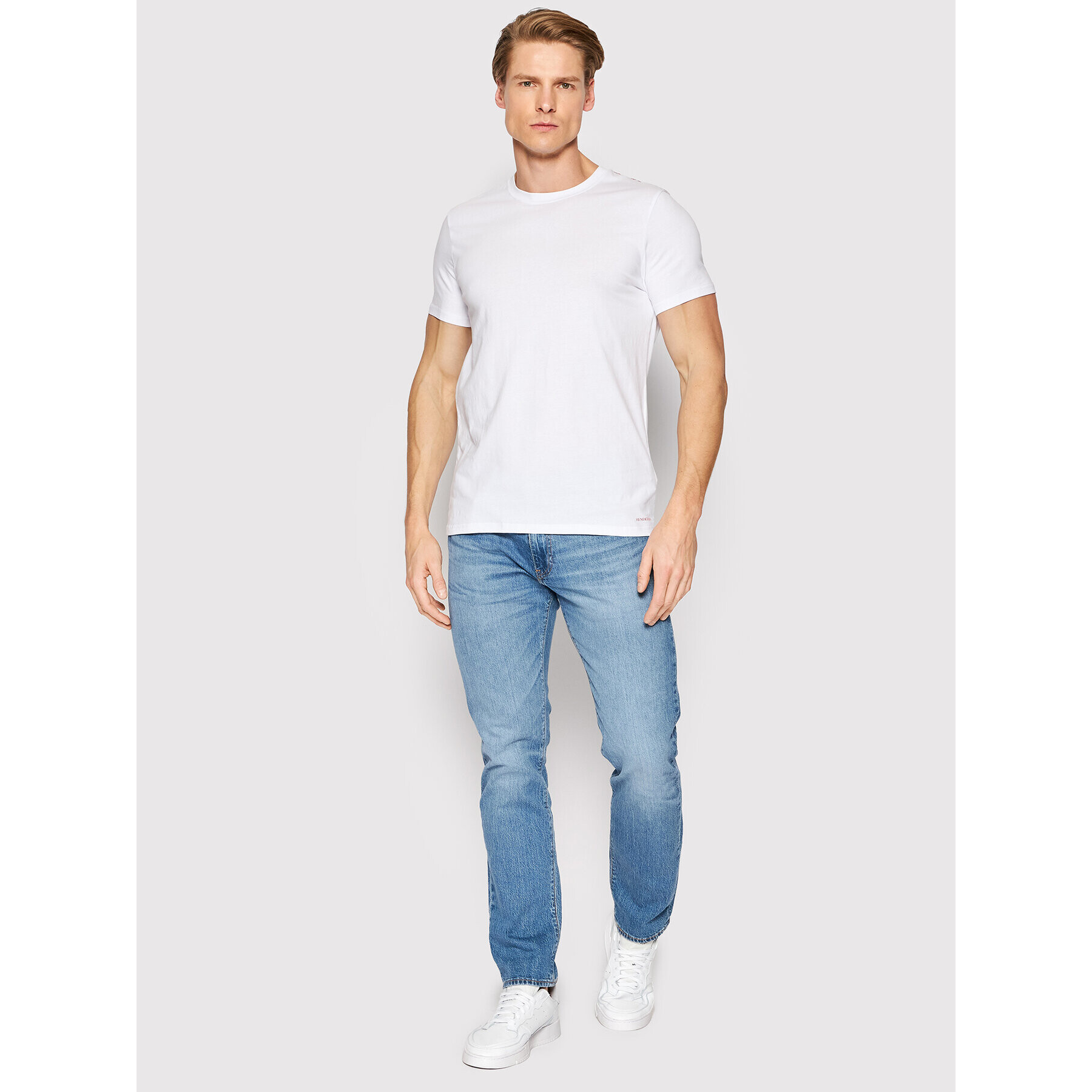 Henderson Тишърт Bosco 18731 Бял Regular Fit - Pepit.bg